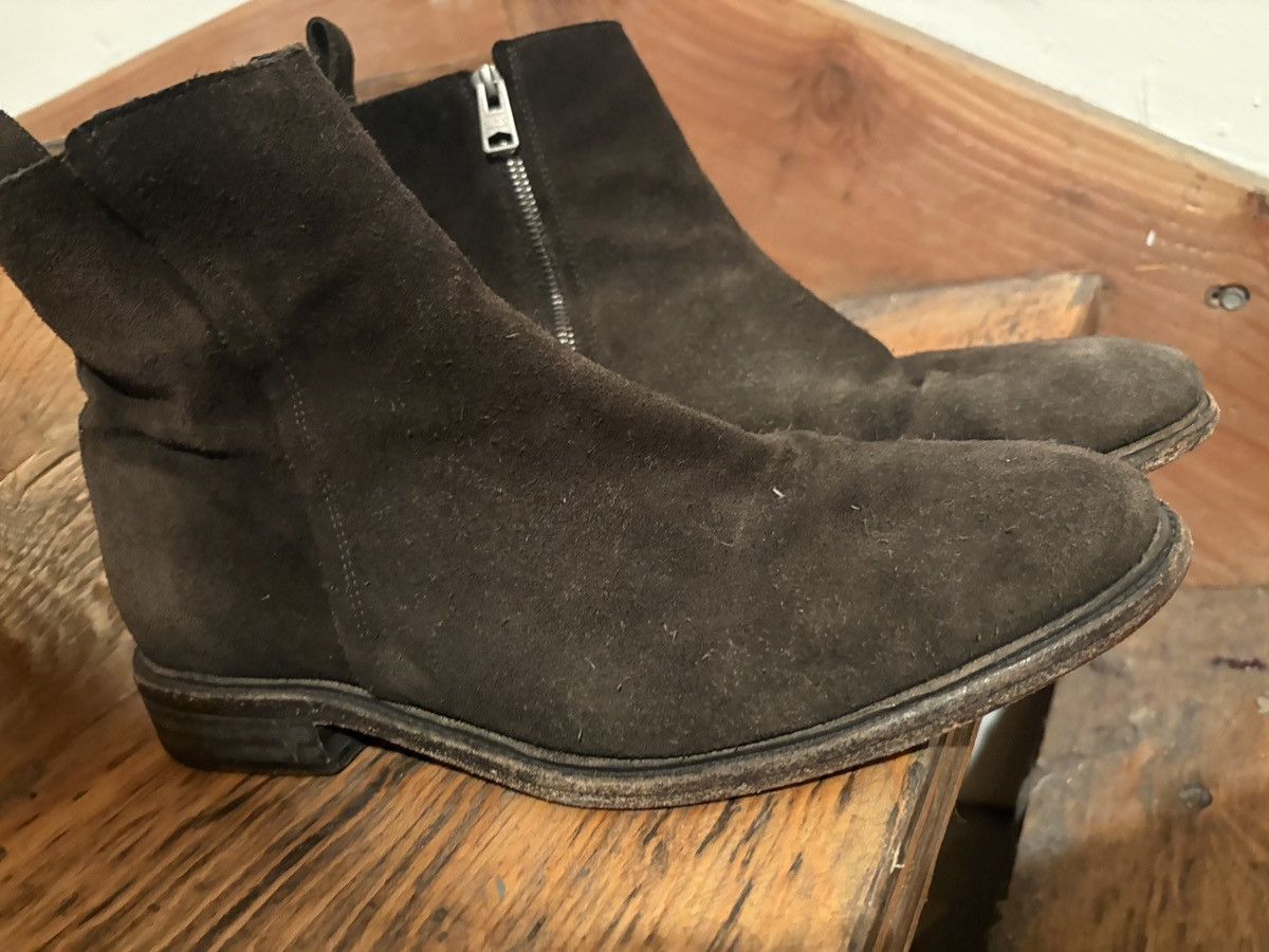 Allsaints Brown Suede Boots Size US 14 / EU 47 - 5 Thumbnail