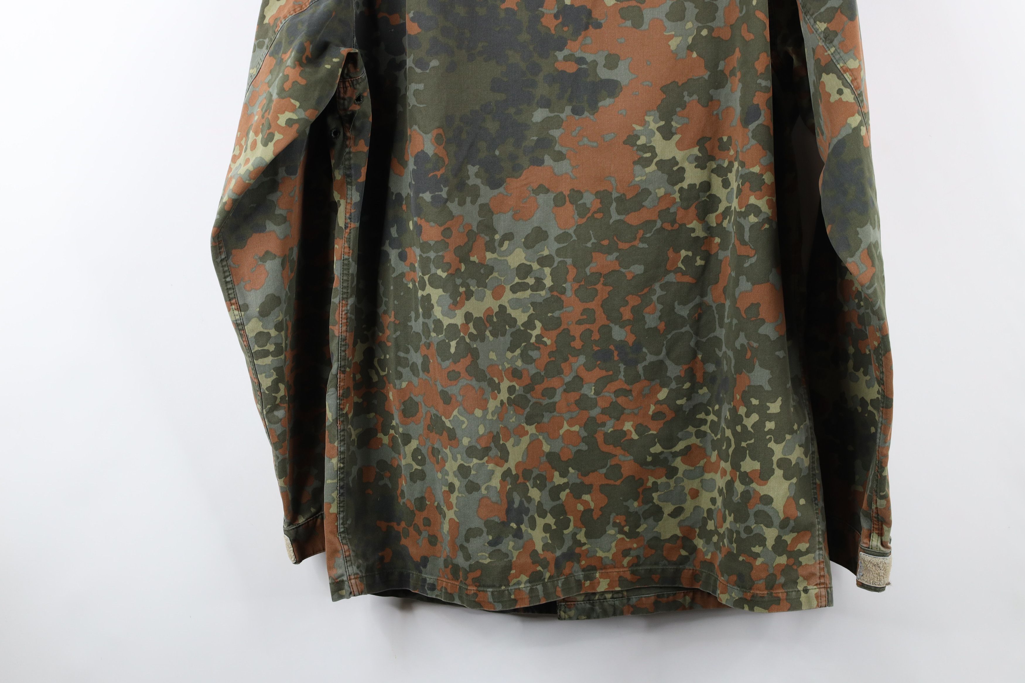 Vintage Vintage 90s German Military Camouflage Shirt Field Jacket Size US M / EU 48-50 / 2 - 17 Thumbnail