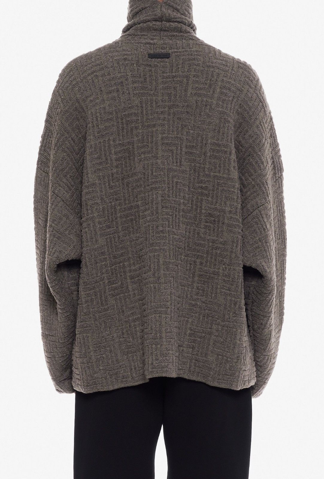 Fear of God Last Size Fear of God Wool Jacquard High Neck Sweater Size US XL / EU 56 / 4 - 8 Thumbnail