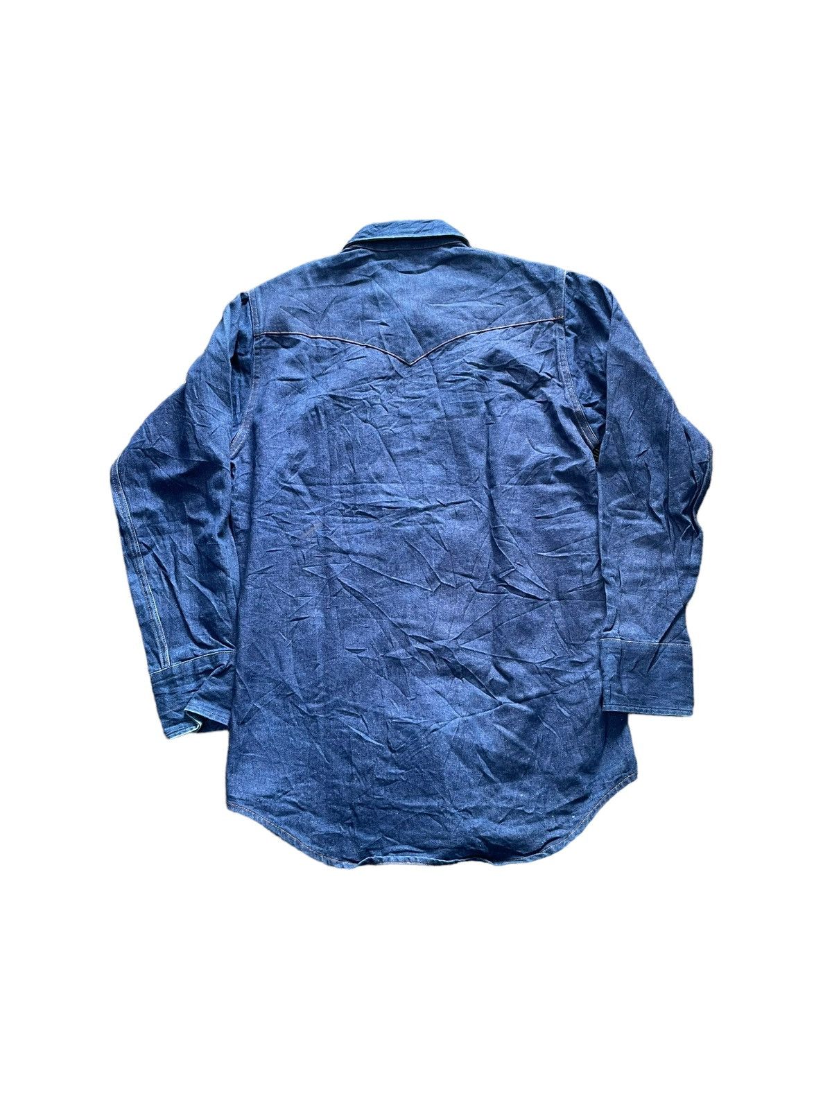 Carhartt Vintage Carhartt Western Denim Shirt Size US L / EU 52-54 / 3 - 4 Thumbnail