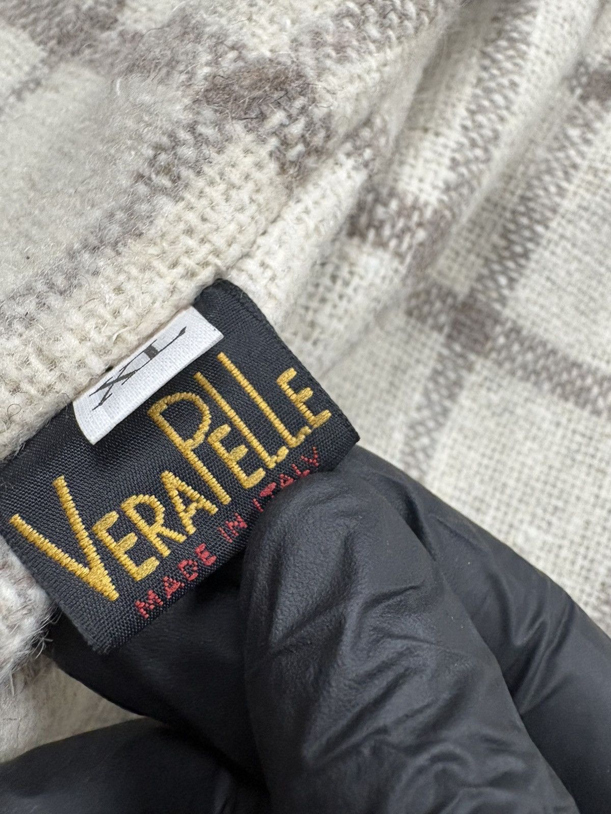 Desigual Vintage Disuguale Italian Leather Jacket Made in Italy Size US XL / EU 56 / 4 - 14 Thumbnail