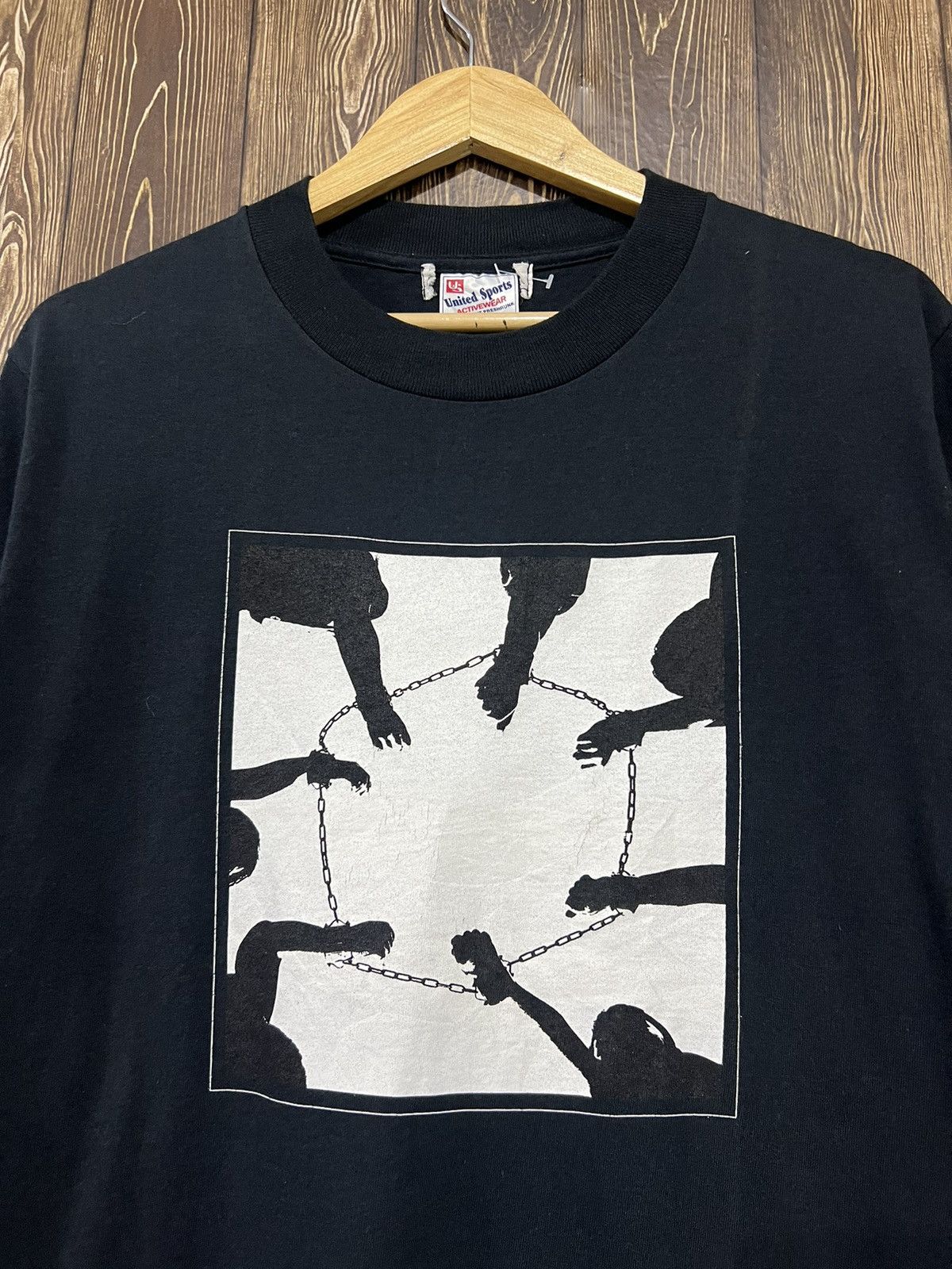 Vintage Vintage 90s Luna Sea Museum Art Tshirt Size US M / EU 48-50 / 2 - 2 Thumbnail