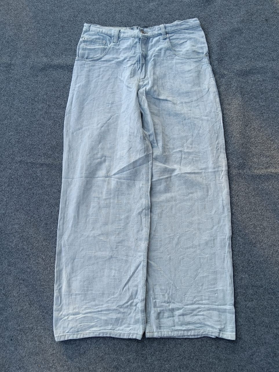 Marc Jacobs Baggy Marc Jacobs monogram jeans Light wash size Size US 32 / EU 48 - 1 Thumbnail