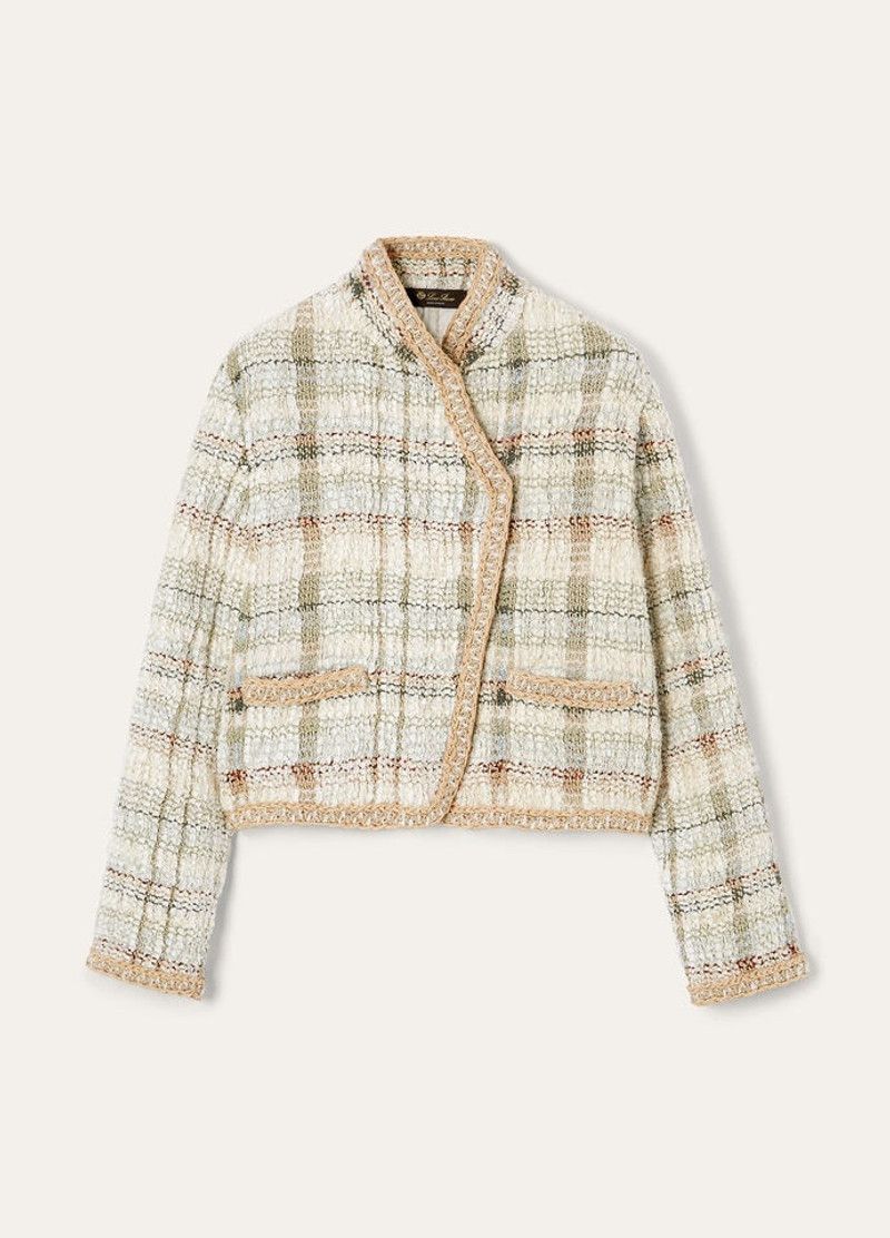 Loro Piana o1srvl11e0526 FAP2777 Gozzano Jacket in Beige Size L / US 10 / IT 46 - 1 Thumbnail