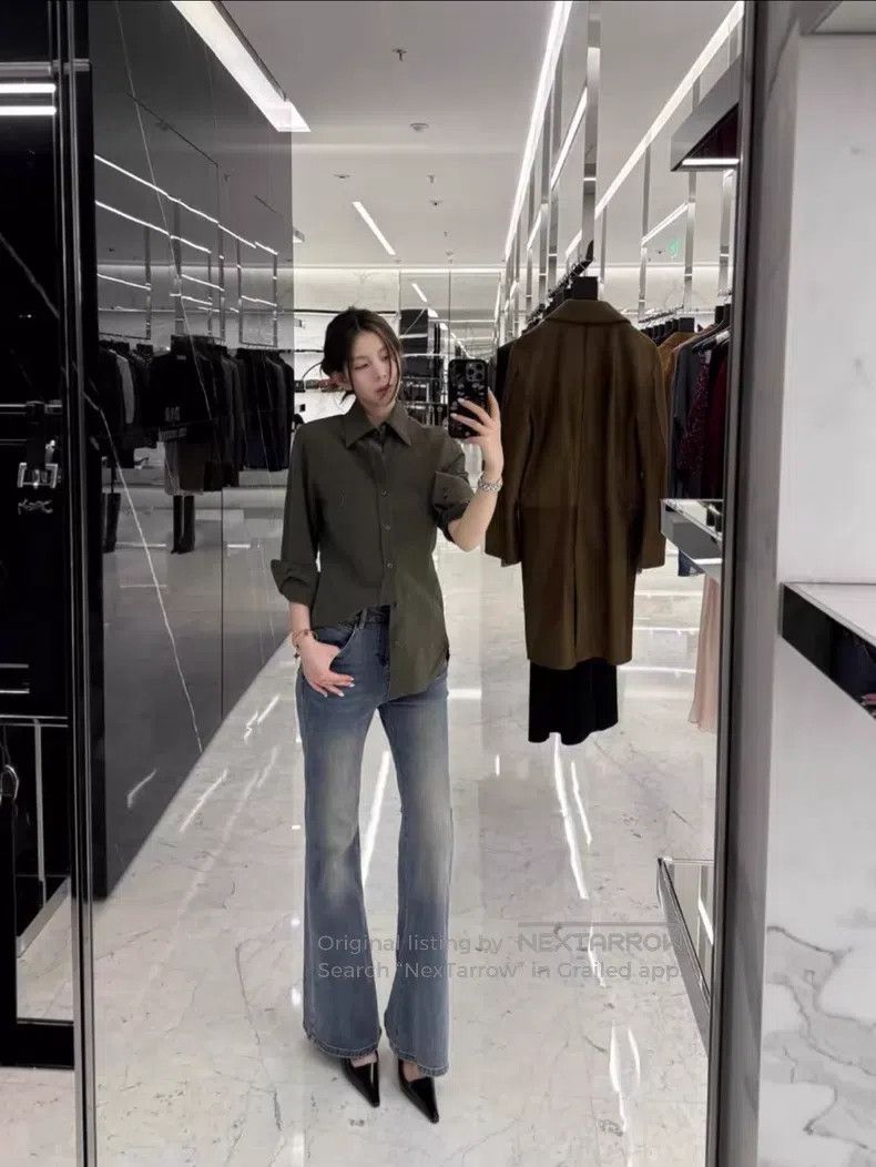 Saint Laurent Paris Saint Laurent Paris Linen Shirt Size XS / US 0-2 / IT 36-38 - 7 Thumbnail