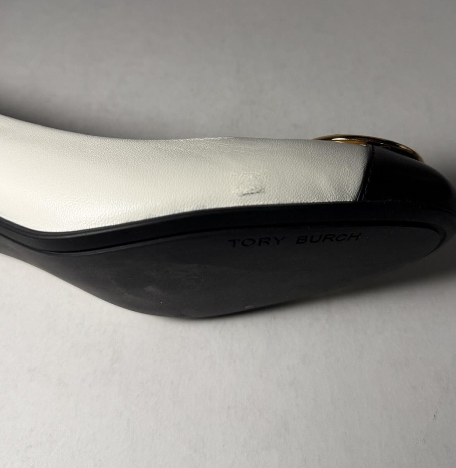 Other TORY BURCH Chelsea 50mm Cap-Toe Pump Nappa Leather Size US 7 / IT 37 - 8 Thumbnail