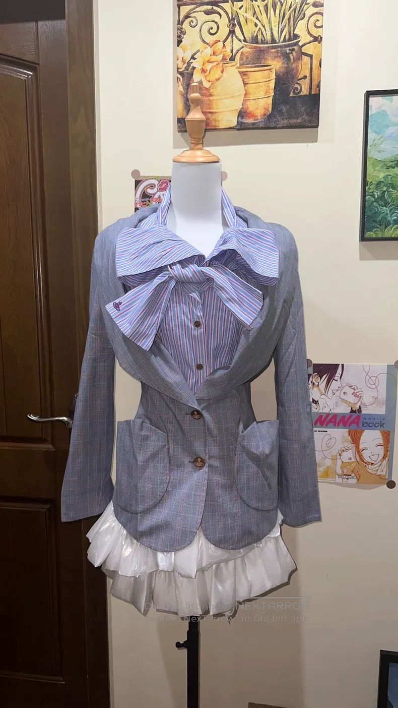 Vivienne Westwood Vivienne Westwood Blue tailored waistcoat Size XS / US 0-2 / IT 36-38 - 1 Thumbnail