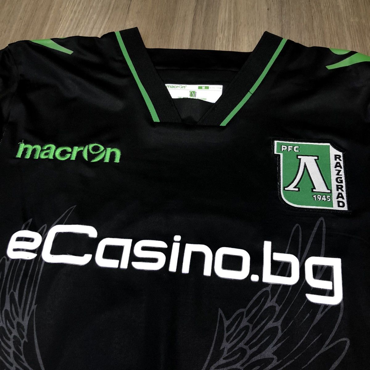 Macron PFC Ludogorets Razgrad 2016 third away shirt #16 Angulo Size US M / EU 48-50 / 2 - 3 Thumbnail