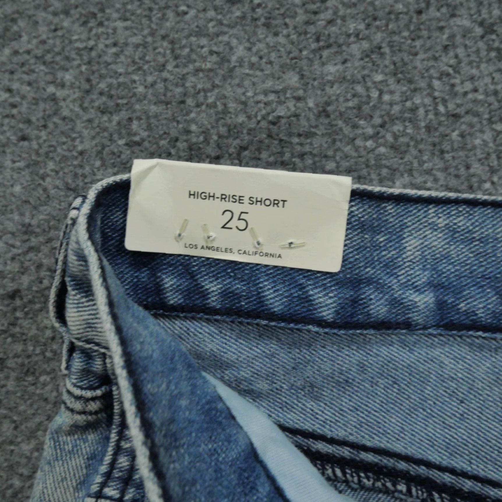 Denime Bullhead Denim Co. Shorts Womens 25 Blue Denim Distressed Cut Off 26x2 Casual Grunge 90s Mens? Size 26" / US 2 / IT 38 - 3 Thumbnail