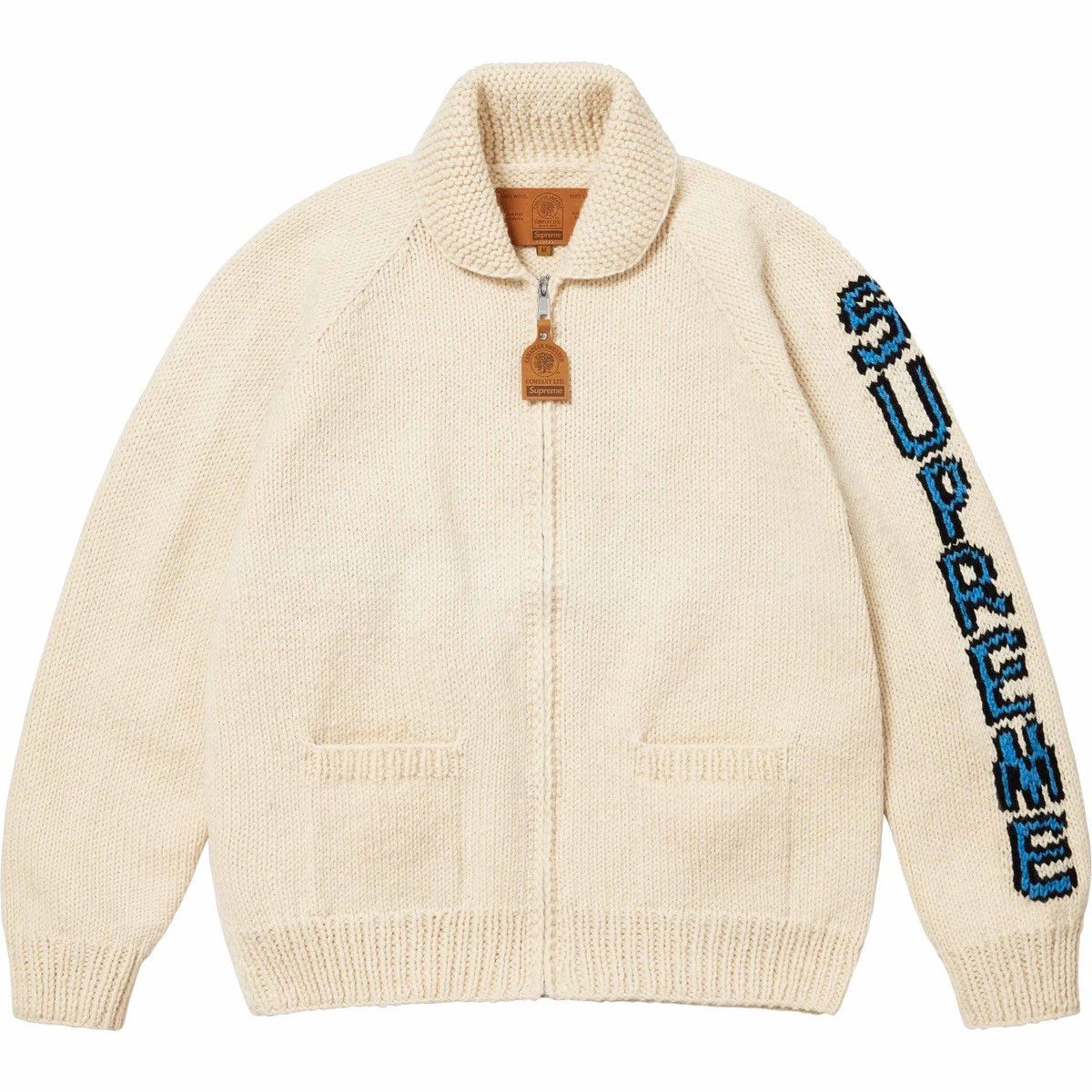 Supreme Camacho Cowichan Sweater Natural Size US M / EU 48-50 / 2 - 3 Thumbnail