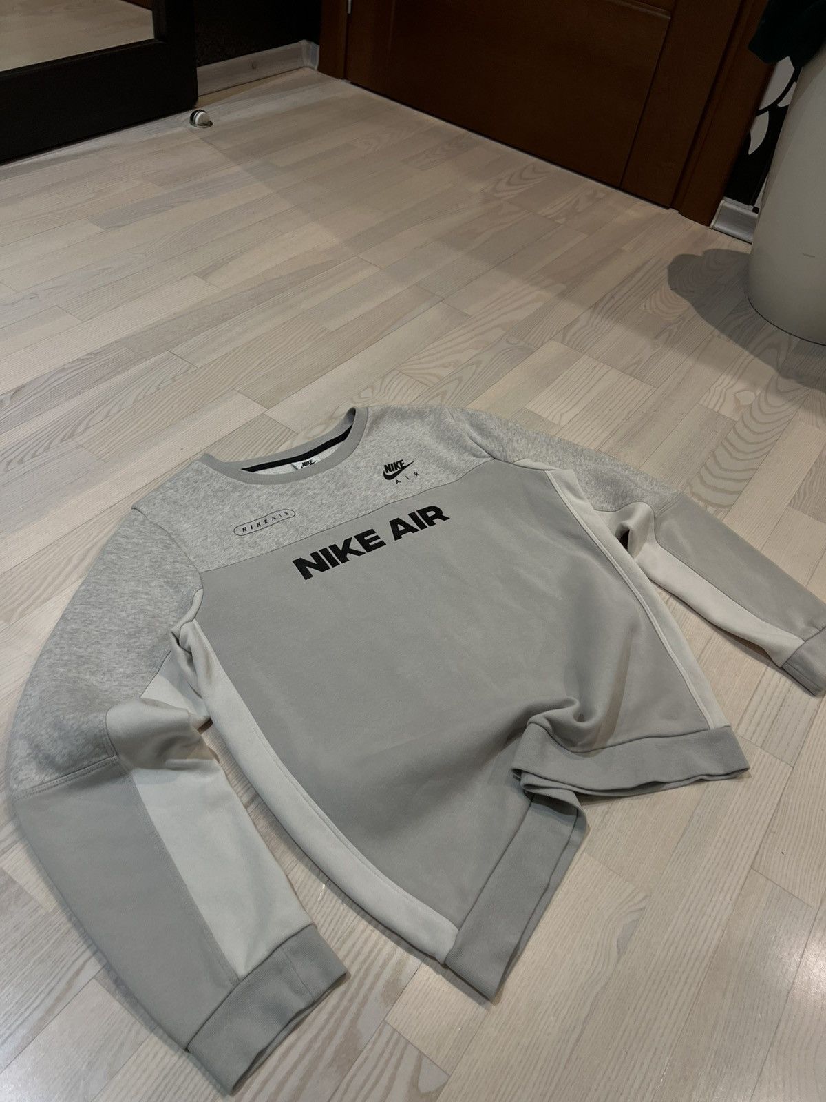 Nike offers🤝/ Nike Air grey sweatshirt 💫 Size US M / EU 48-50 / 2 - 3 Thumbnail