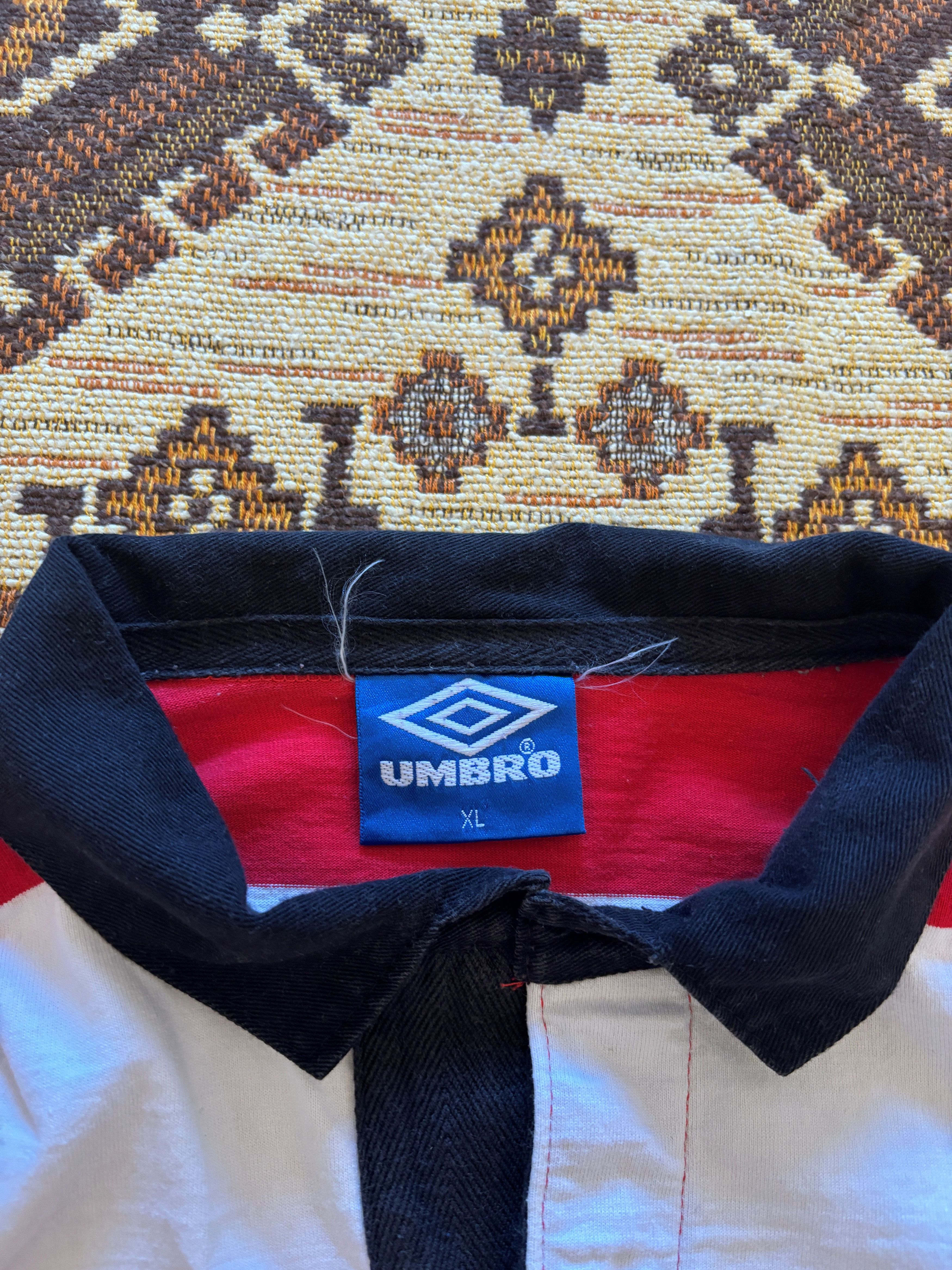 Umbro 1993 1994 Gloucester Rugby Union Home Shirt Size US XL / EU 56 / 4 - 2 Thumbnail