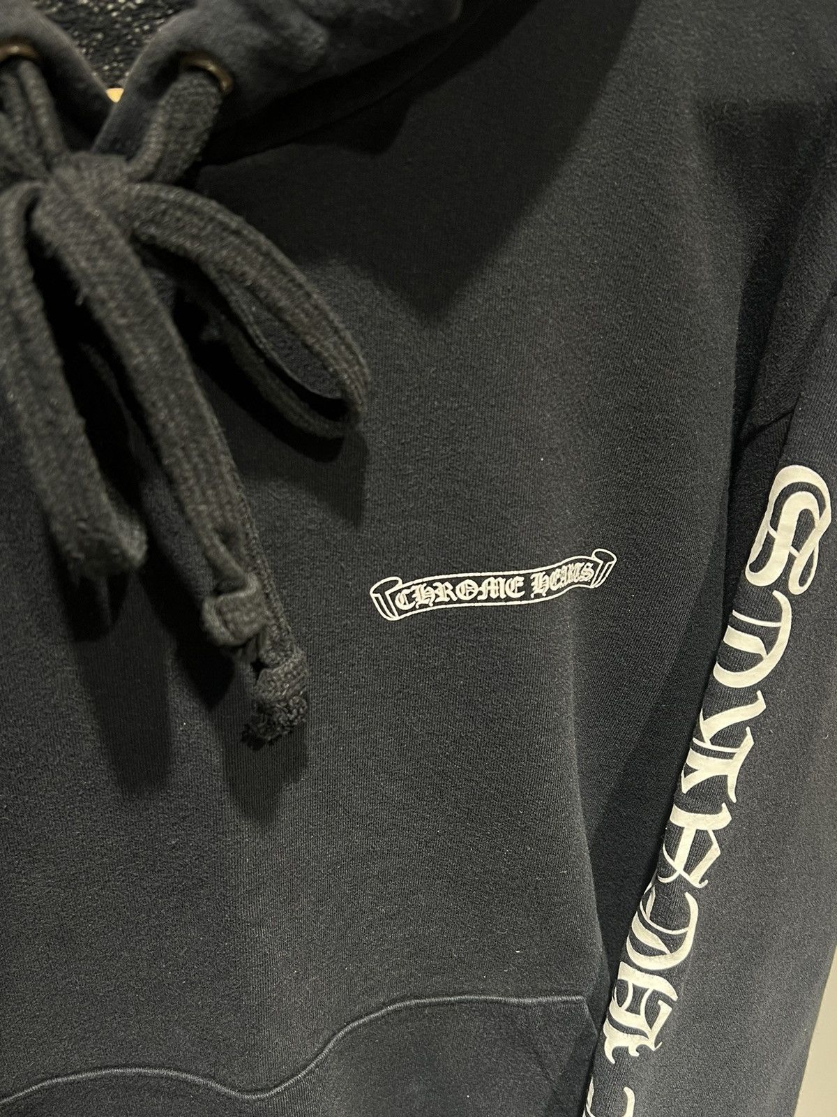 Chrome Hearts 🚨 Chrome Hearts scroll logo dark blue Hoodie Late 1990's Size US M / EU 48-50 / 2 - 5 Thumbnail