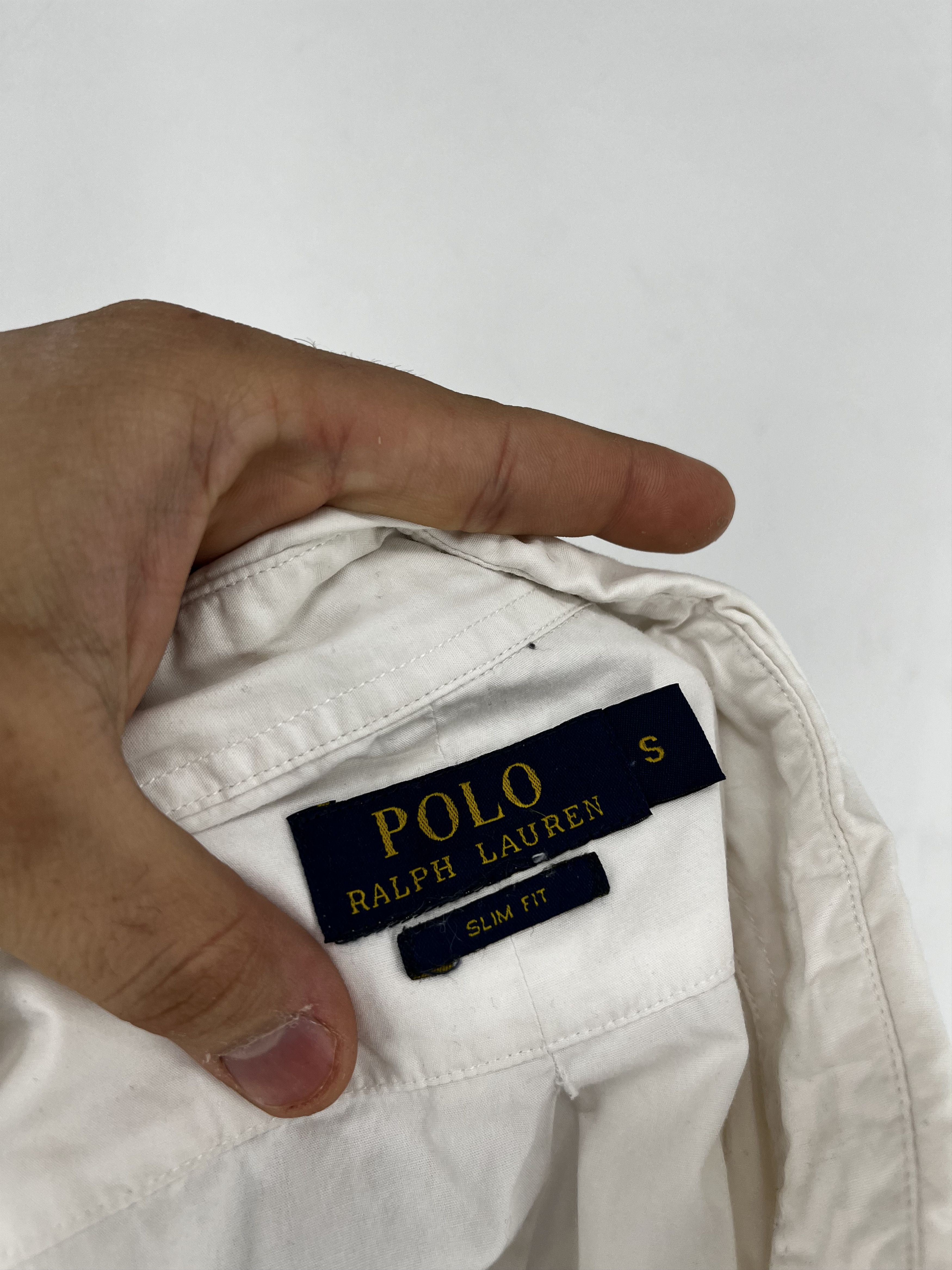 Polo Ralph Lauren × Ralph Lauren Vintage White Shirt Polo Ralph Lauren Size S Rare Size US S / EU 44-46 / 1 - 8 Thumbnail