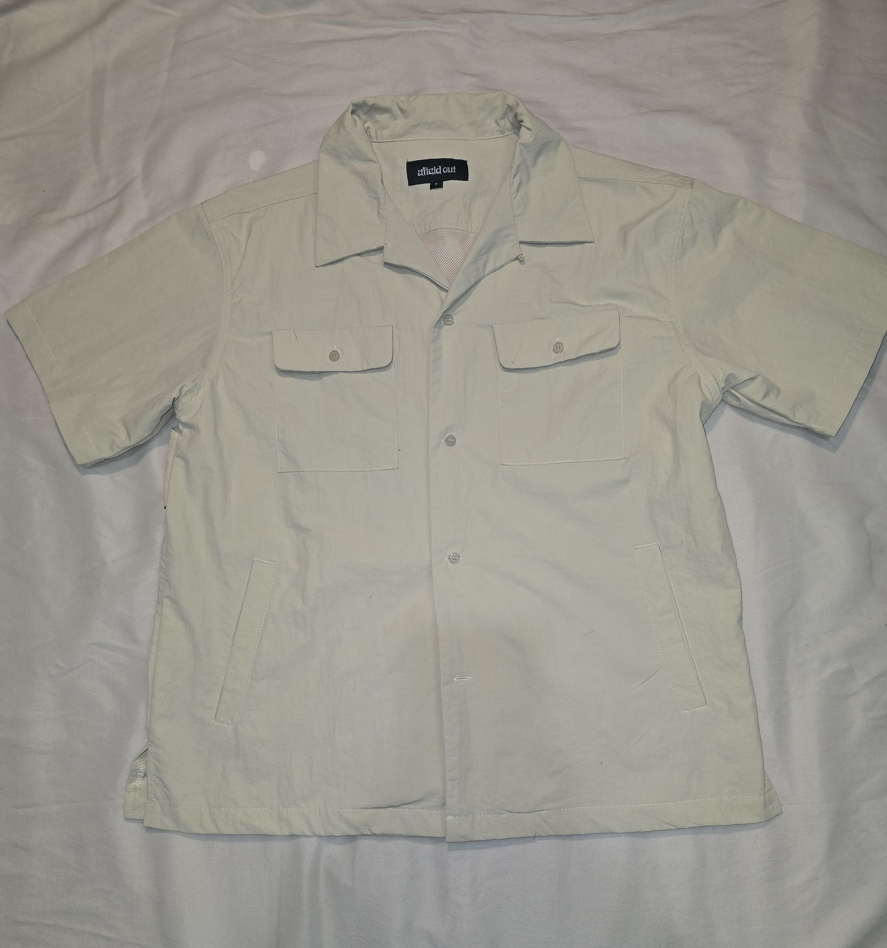 Far Afield AFIELD OUT Nylon button up Men's Small Size US S / EU 44-46 / 1 - 1 Thumbnail