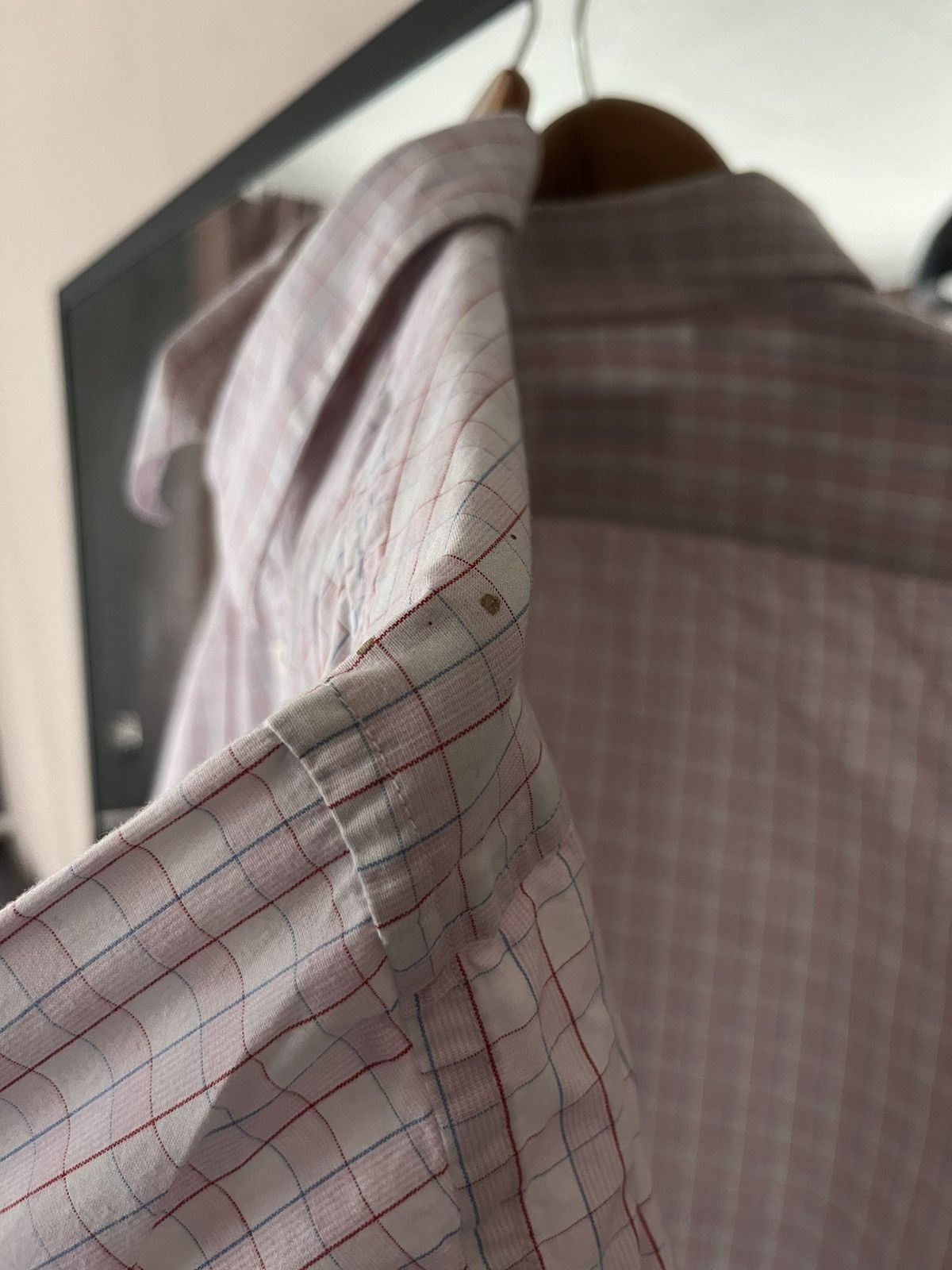 Yves Saint Laurent Vintage Yves Saint Laurent YSL Checkered shirt cotton XL Size US XL / EU 56 / 4 - 6 Thumbnail