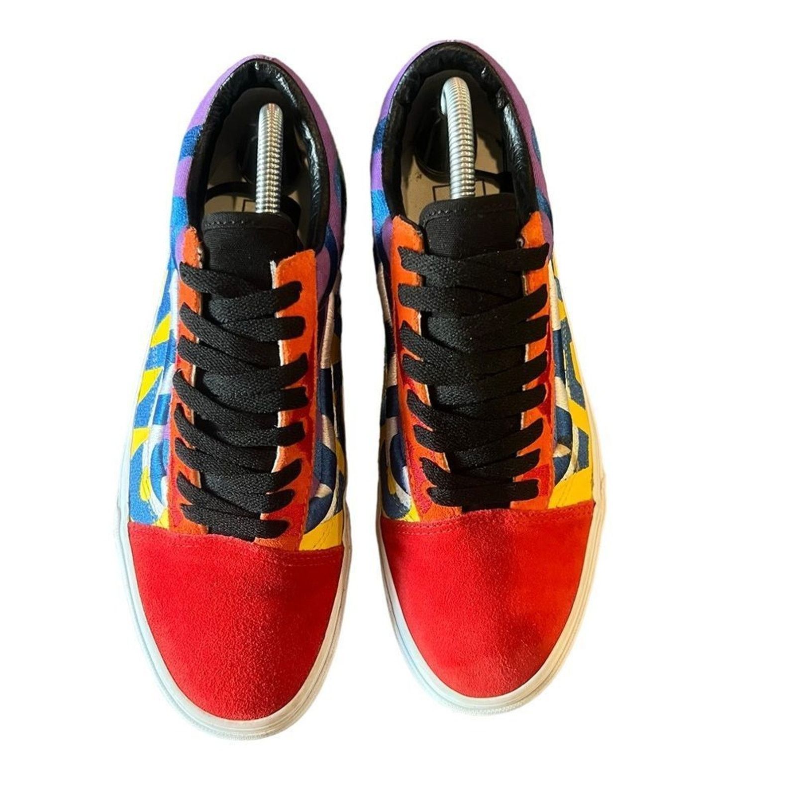 Vans Vans Old Skool Statement Skate Shoes Multicolor Low Top Size US 8.5 / EU 41-42 - 4 Thumbnail