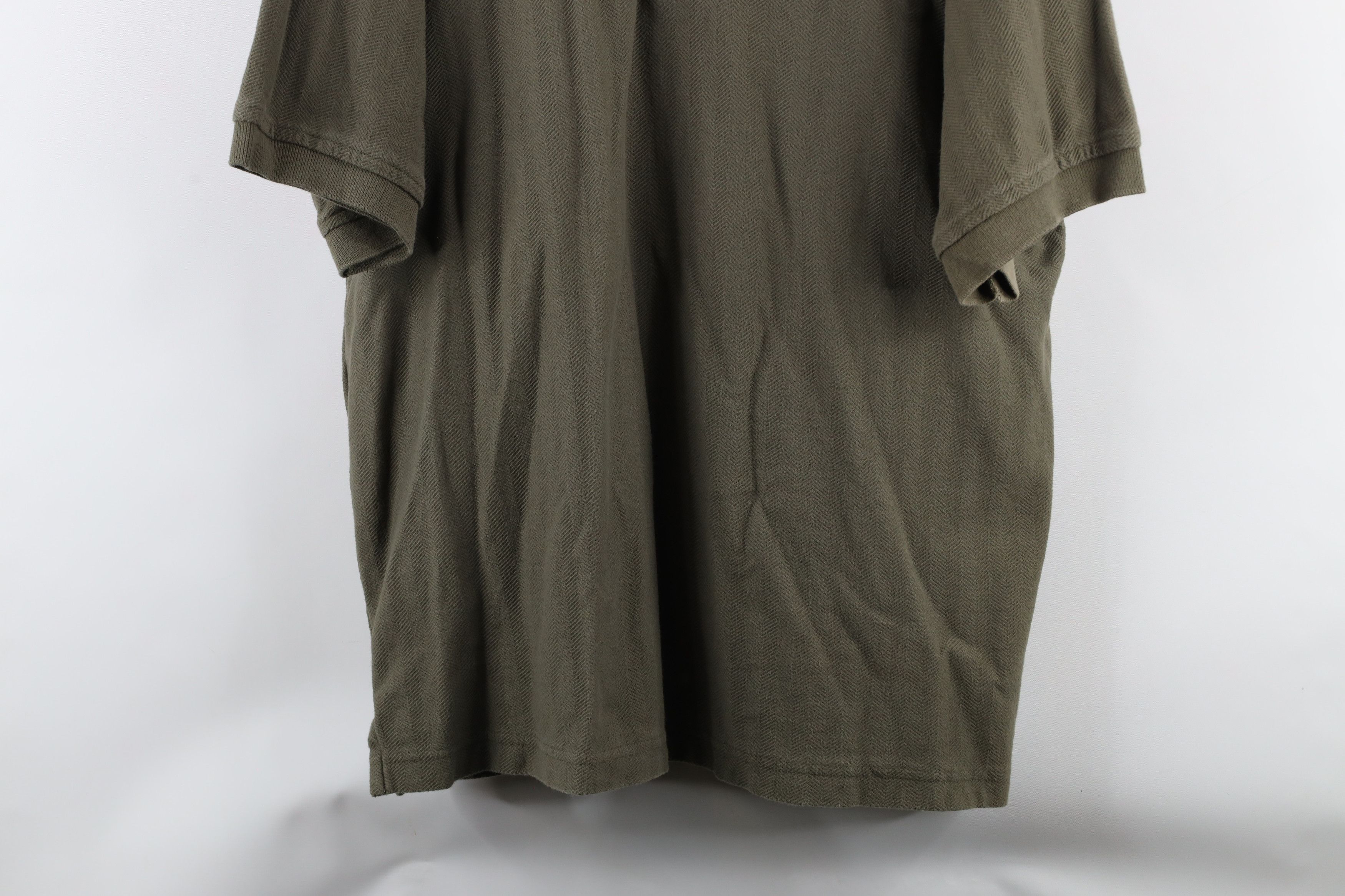Vintage Vintage 90s Streetwear Herringbone Collared Golf Polo Shirt Size US XL / EU 56 / 4 - 3 Thumbnail