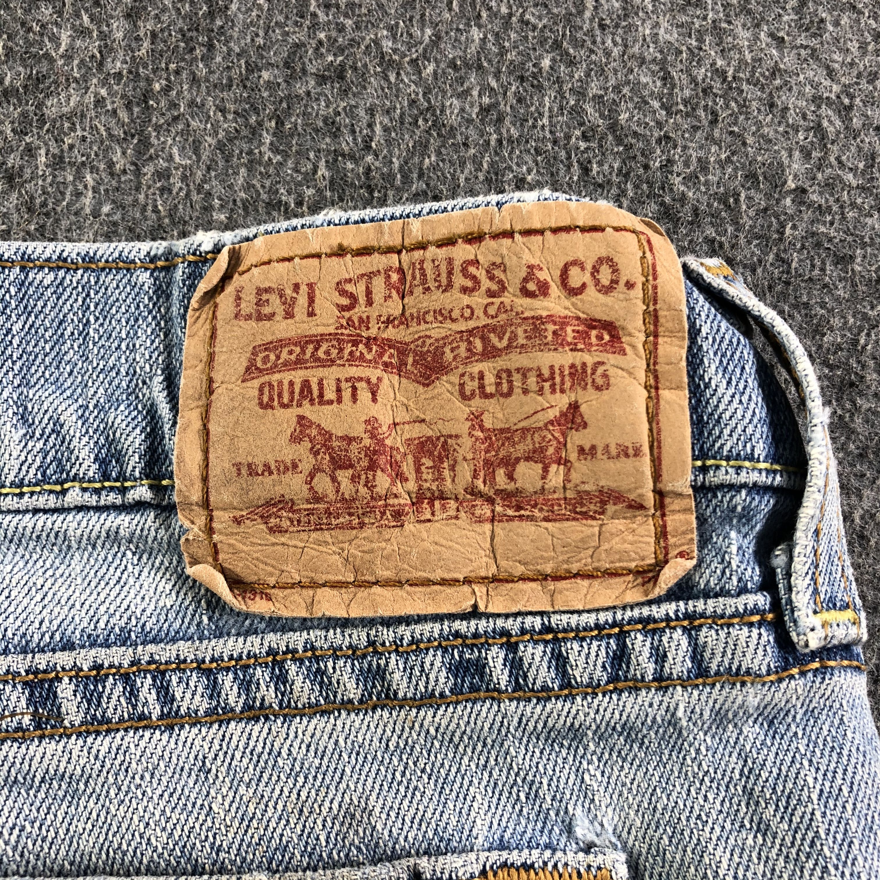 Levi's Vintage Blue Wash Levis 505 Jeans-J3411 Size 31" - 5 Thumbnail