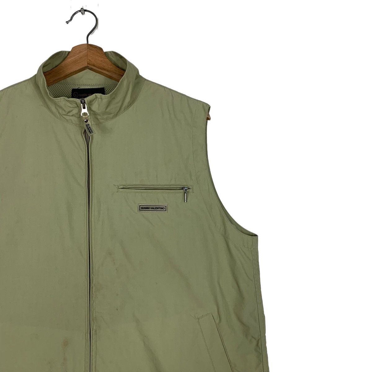 Gianni Valentino GIANNI VALENTINO Green Vest #0438-C20 Size US L / EU 52-54 / 3 - 5 Thumbnail