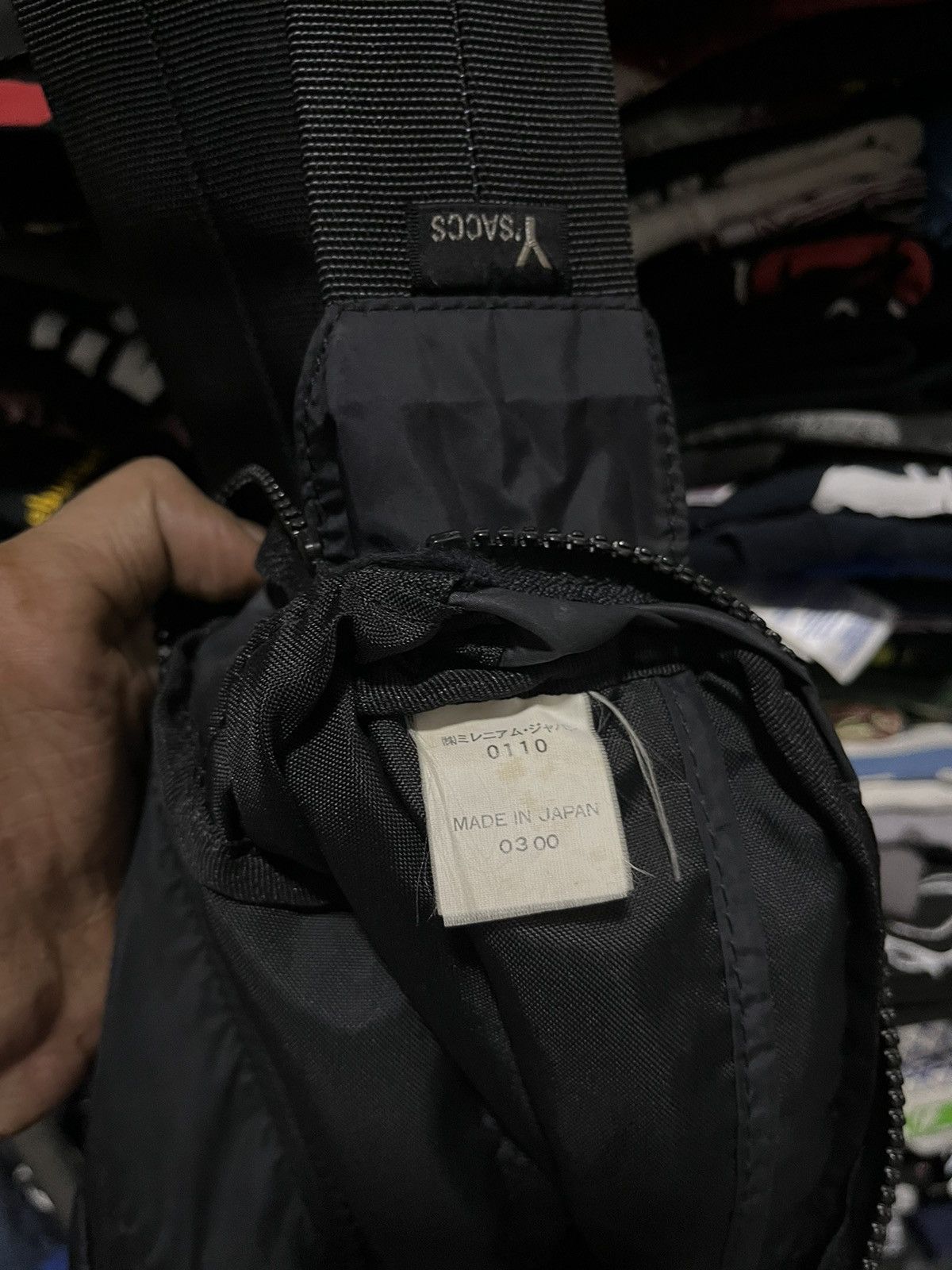 Japanese Brand × Vintage × Yohji Yamamoto Y’Saccs by Yohji Yamamoto Nylon Croosbody Bag 90s Size ONE SIZE - 6 Thumbnail