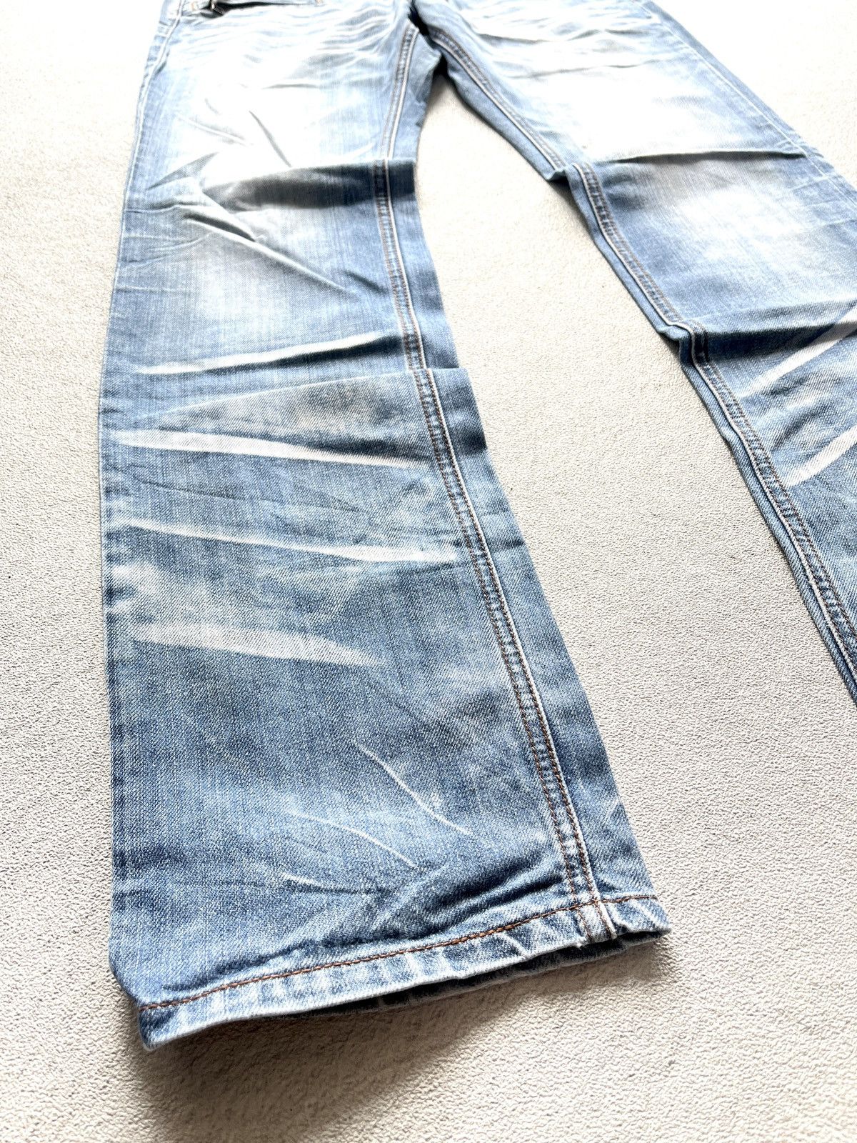 semanticdesign 2000s Semantic Design Fading Jeans Vkei If six was nine Lgb Size US 30 / EU 46 - 5 Thumbnail