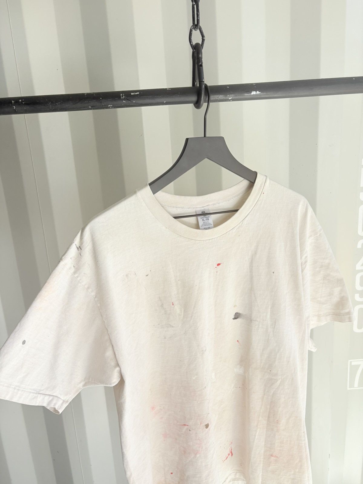 Vintage Thrashed Distressed Faded Shirt Grunge Paper thin Size US XL / EU 56 / 4 - 2 Thumbnail