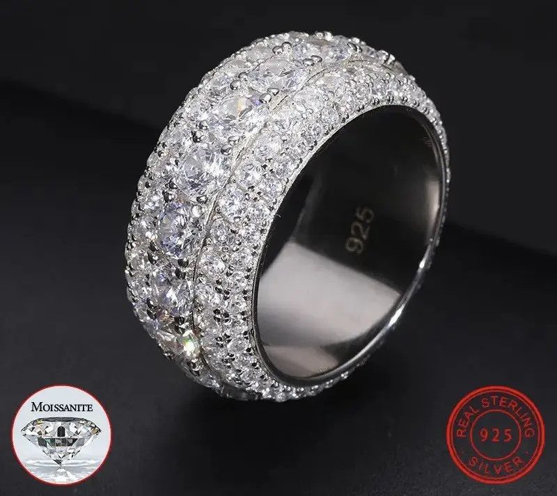 Jewelry Fine Jewelry With Certificate Moissanite Rings Size ONE SIZE - 1 Thumbnail