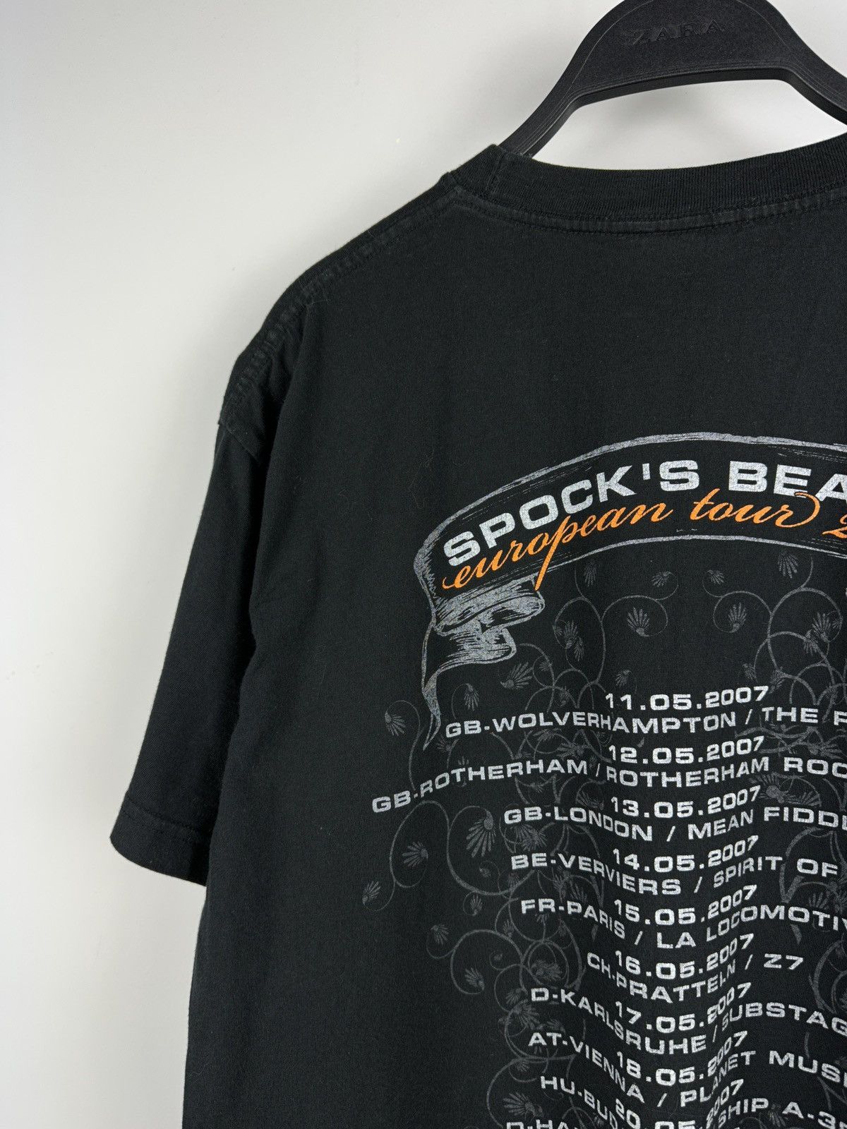 Band Tees × Vintage Vintage 2007 Spock's Beard European Tour T-shirt Size US L / EU 52-54 / 3 - 8 Thumbnail