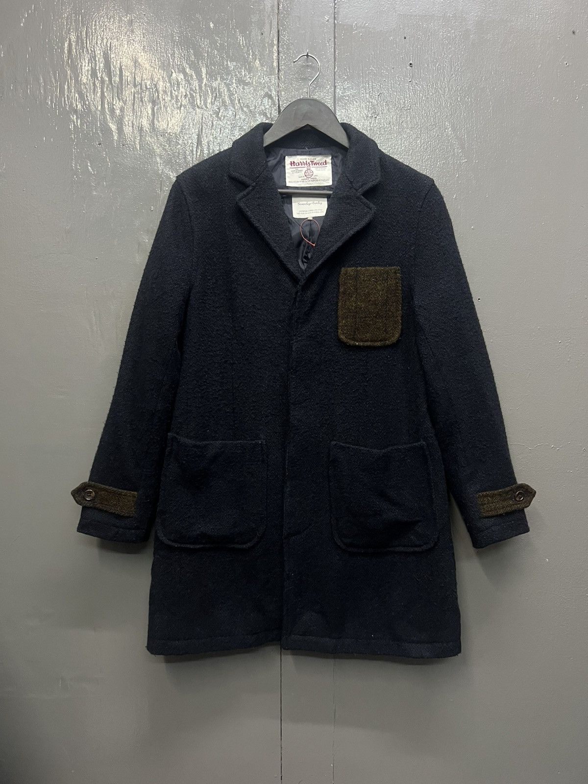 Harris Tweed Harris Tweed Hand Wooven Wool Coat Size US M / EU 48-50 / 2 - 2 Thumbnail