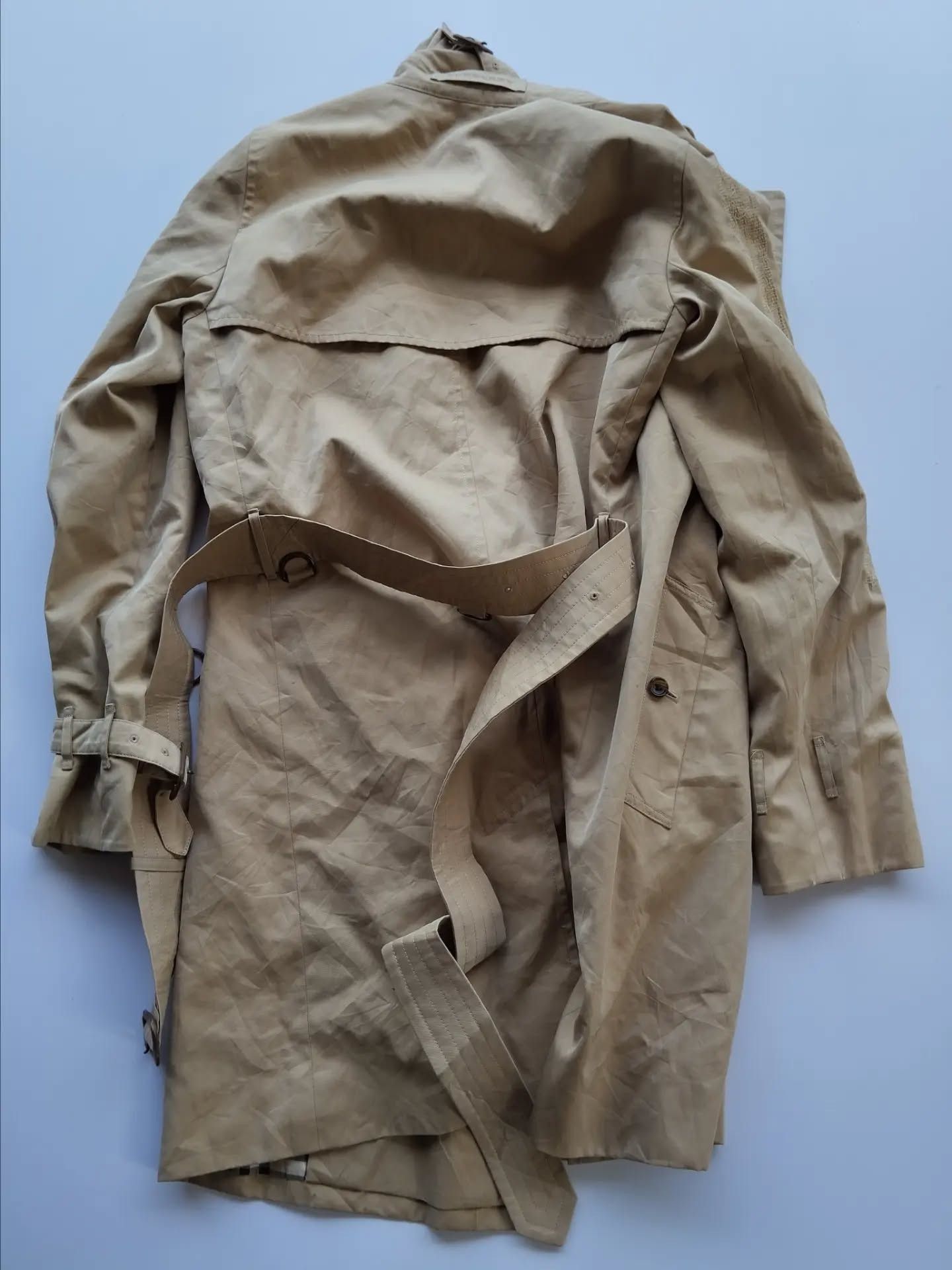 Burberry BEIGE BROWN burberry trench coat Size US XXS / EU 40 - 8 Thumbnail