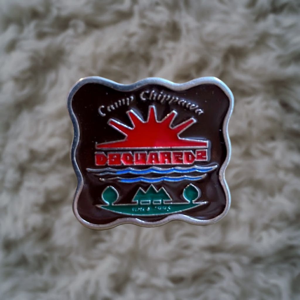 Dsquared2 DSQUARED2 Men Belt Accessories Pin Badge D Limited Edition VHTF Popular Product Size ONE SIZE - 1 Thumbnail