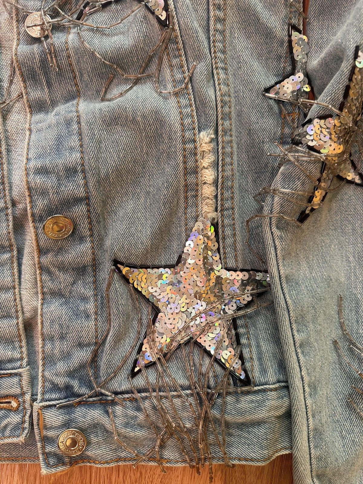 Other Embroidered Patches Jeans Jacket Size ONE SIZE - 5 Thumbnail