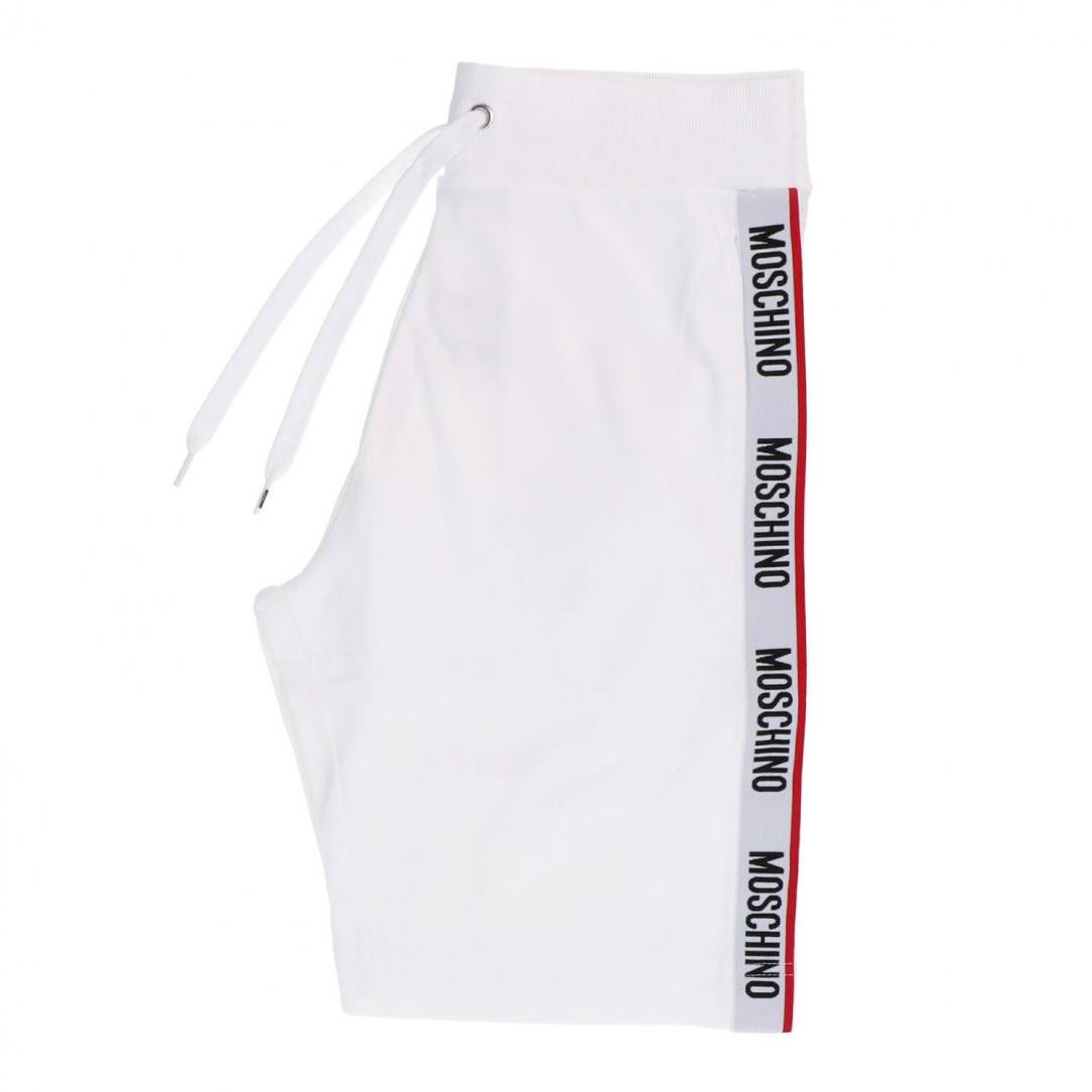 Moschino o1y0225 Logo Short in White Size US 28 / EU 44 - 3 Thumbnail