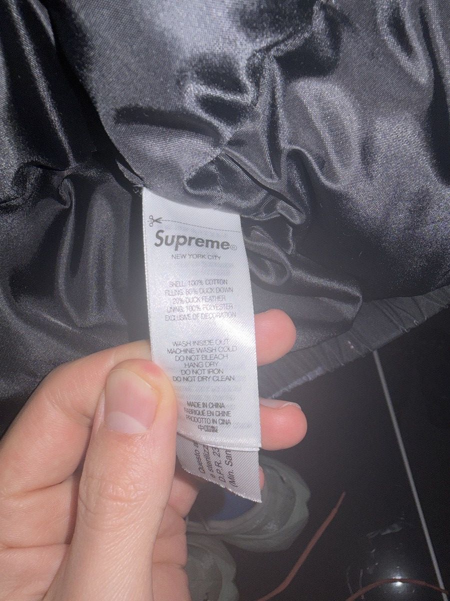 Supreme Supreme Damien Hirst Puffa Jacket, Black Size US L / EU 52-54 / 3 - 7 Thumbnail