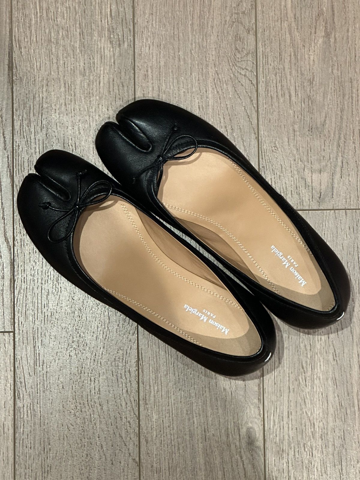 Maison Margiela Maison Margiela 30mm black tabi ballerinas Size US 8 / IT 38 - 2 Thumbnail