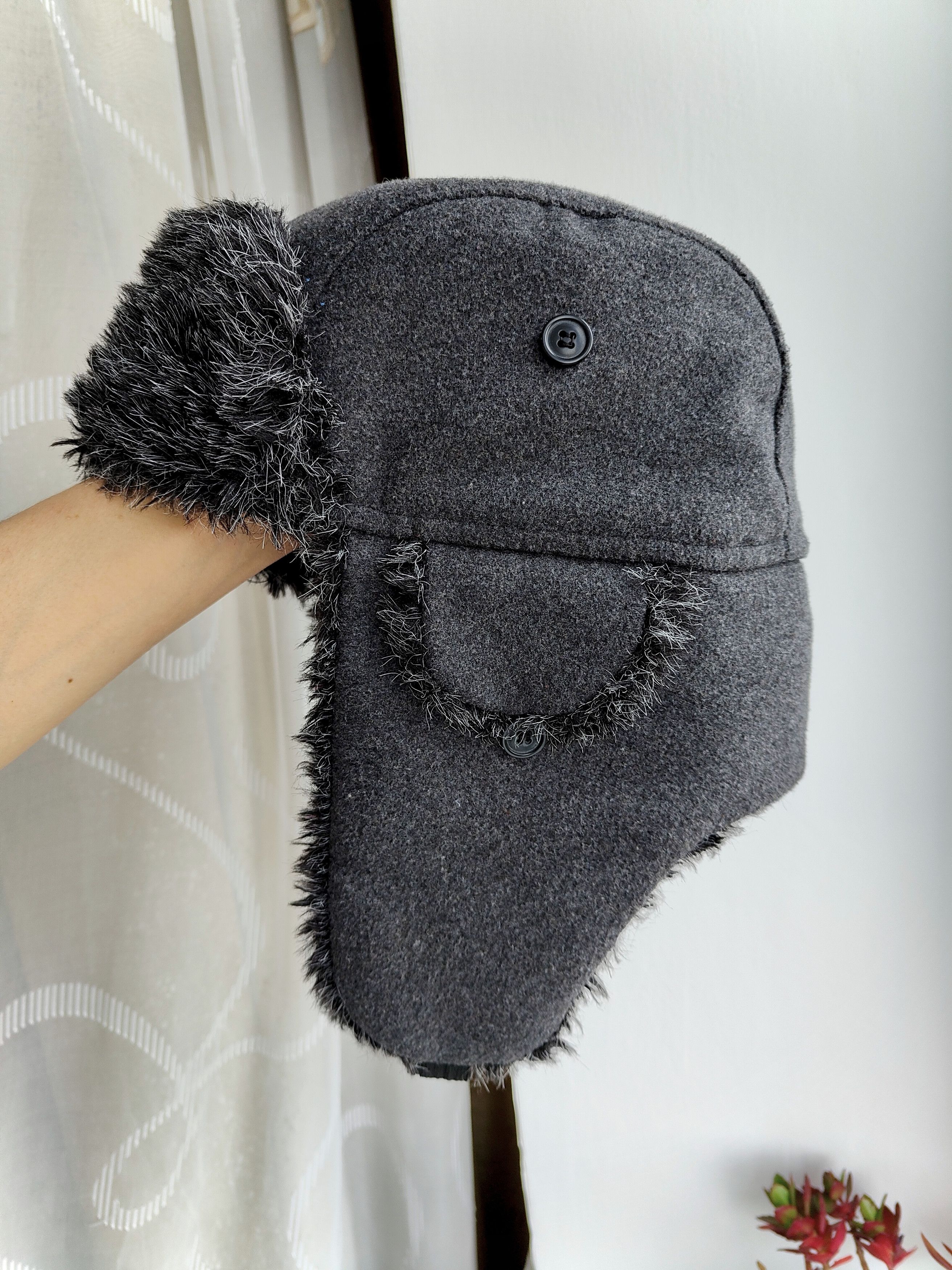 Hat Club Winter Hat Trapper Hat With Earflaps Size ONE SIZE - 4 Thumbnail