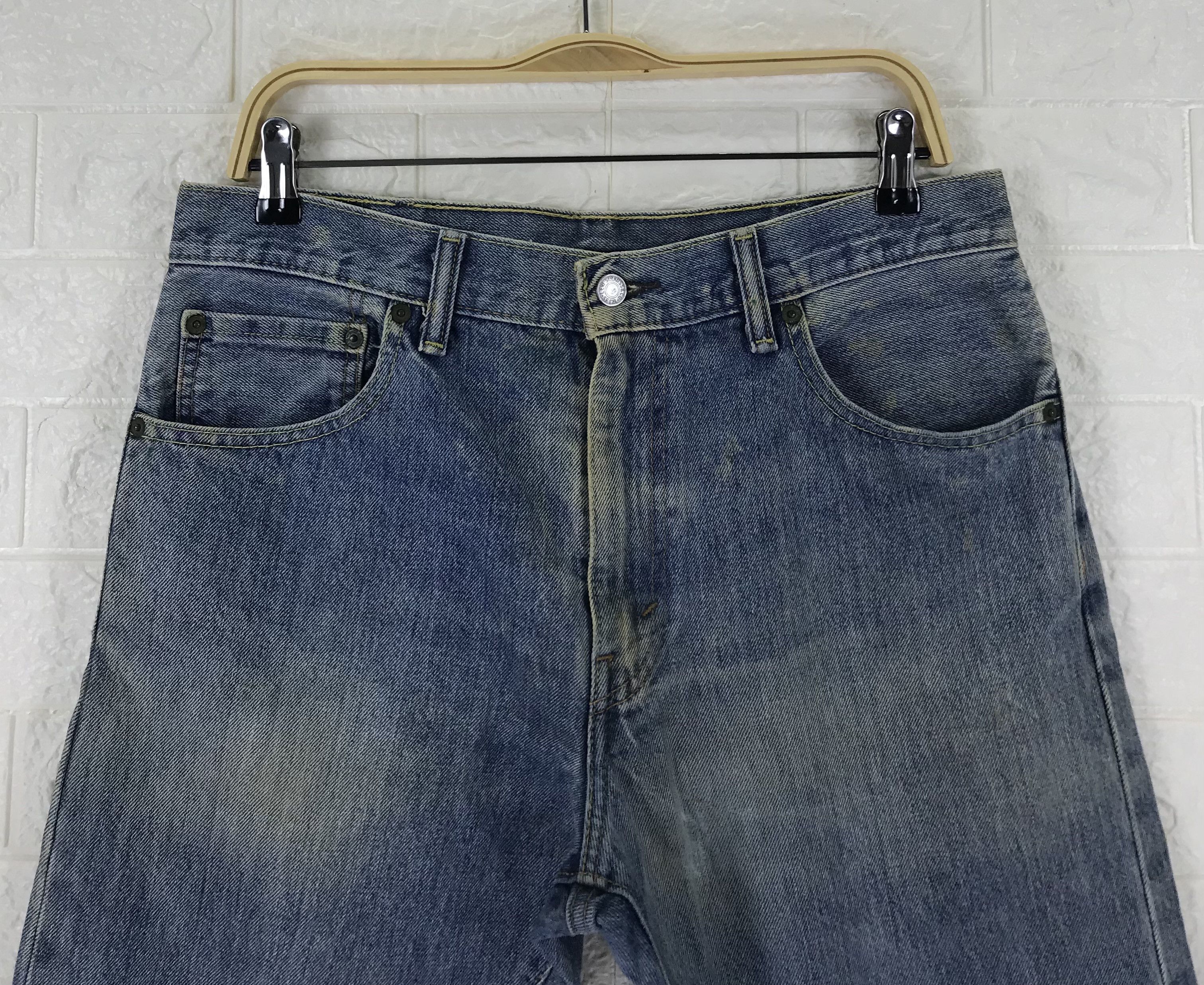 Levi's Vintage Levi's 517 Flare Jeans Blue Wash Denim Size US 33 - 2 Thumbnail