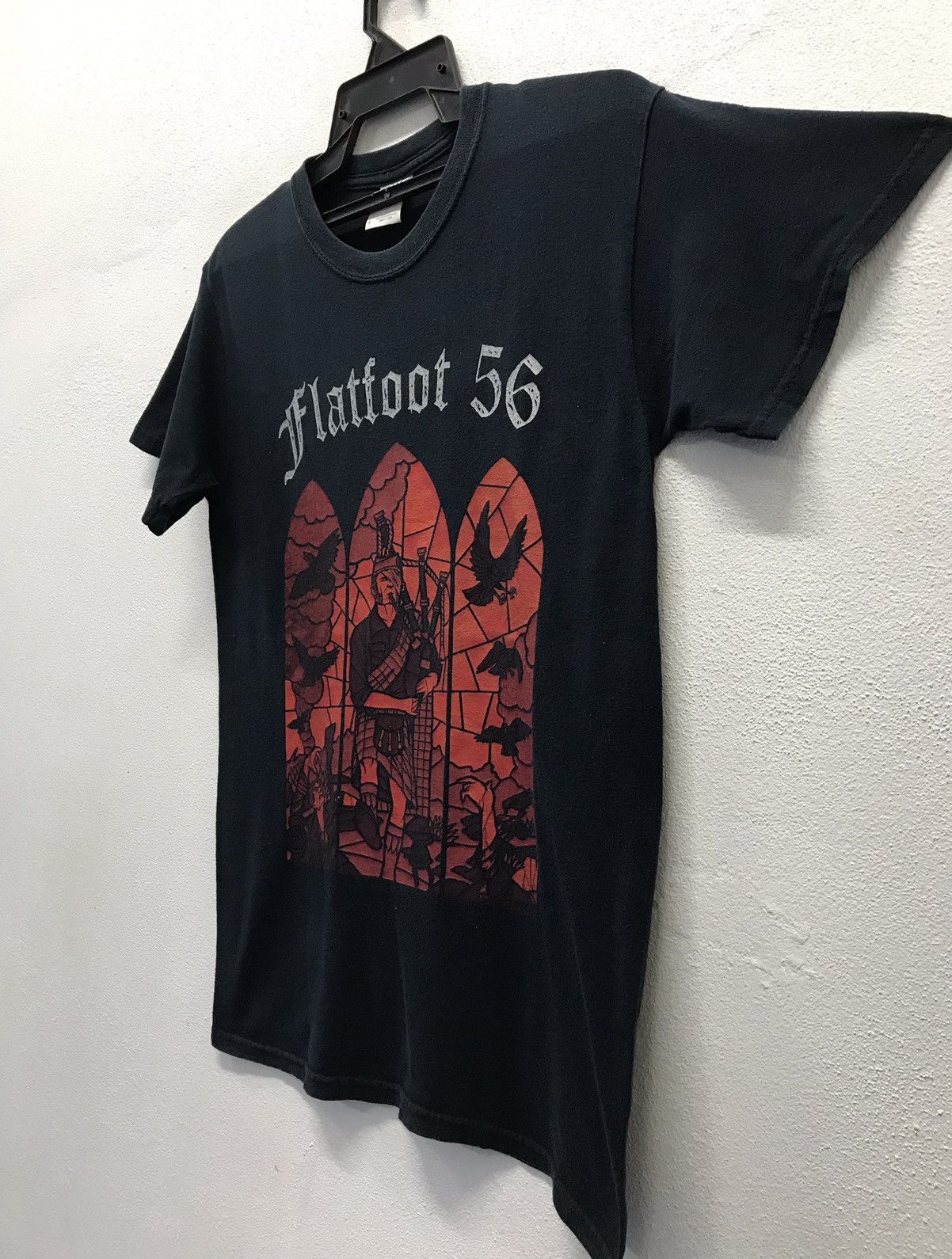 Band Tees × Gildan × Vintage Vintage Gildan Band Flatfoot 56 Shirt Size US S / EU 44-46 / 1 - 4 Thumbnail