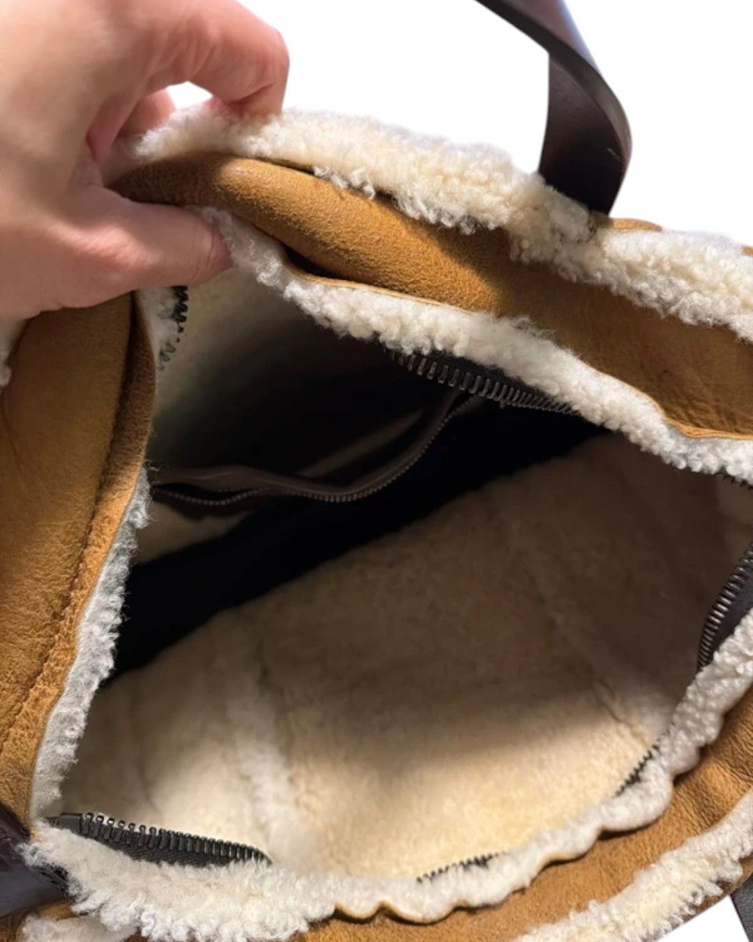 Dsquared2 SHEARLING LEATHER HANDBAG Size ONE SIZE - 5 Thumbnail