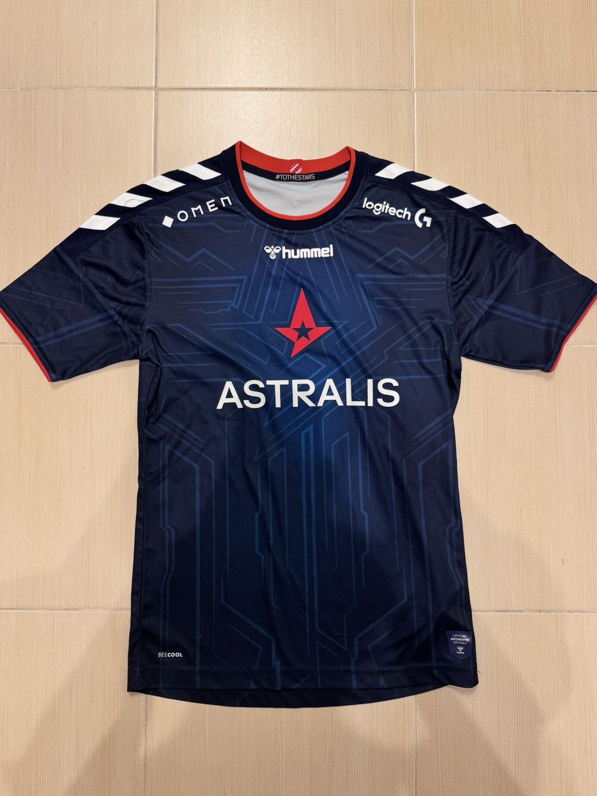 Hummel Astralis 2021-22 Game Shirt CS:GO Hummel Jersey Mens XS S Size US XS / EU 42 / 0 - 1 Thumbnail