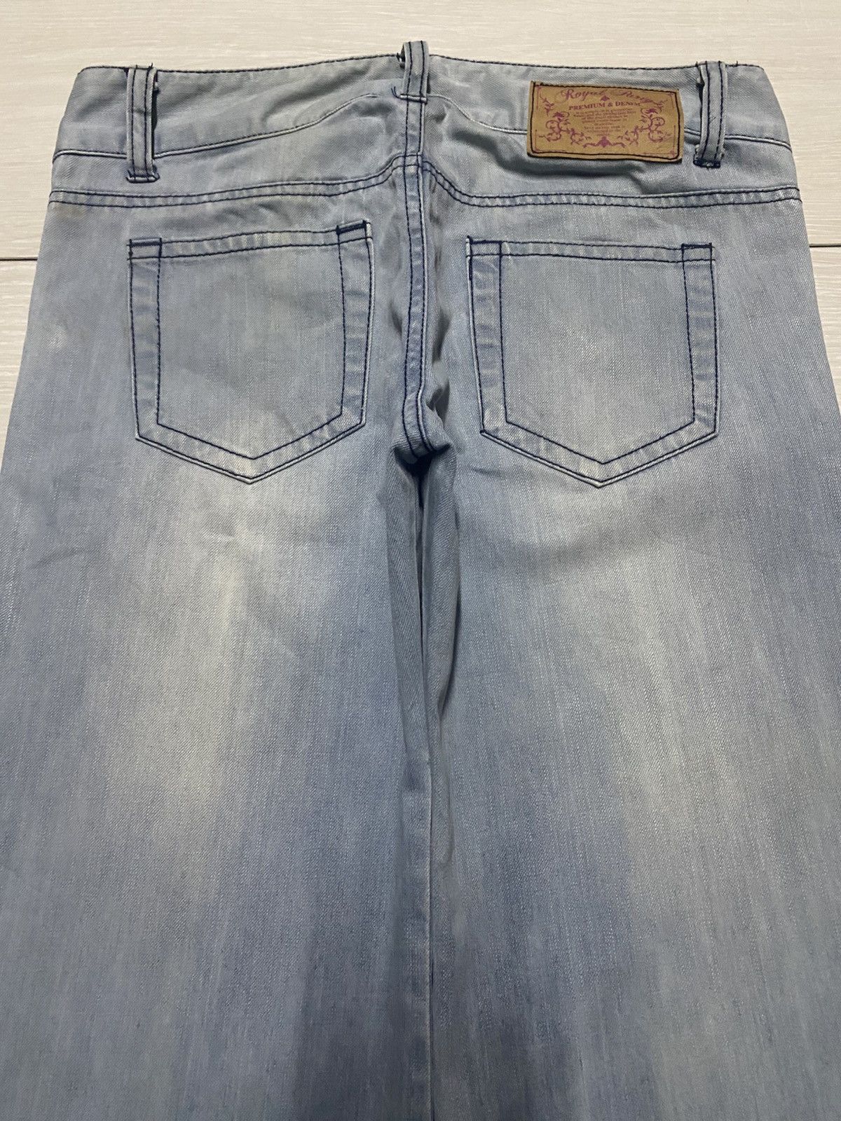 JNCO Vintage Royal Party Light Wash Super Baggy Jeans Size US 28 / EU 44 - 4 Thumbnail