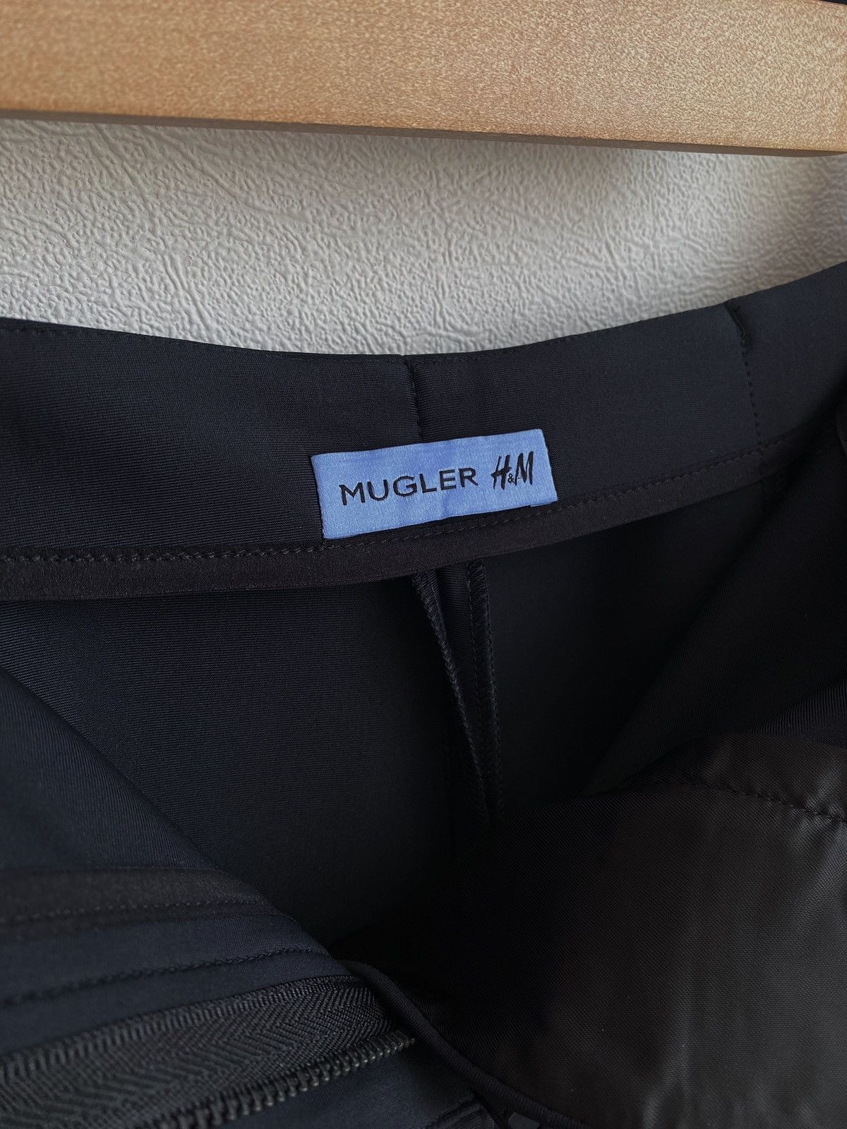 Mugler Mugler x H&M Flared Cut Out Jersey Pants Size 32" / US 10 / IT 46 - 18 Thumbnail