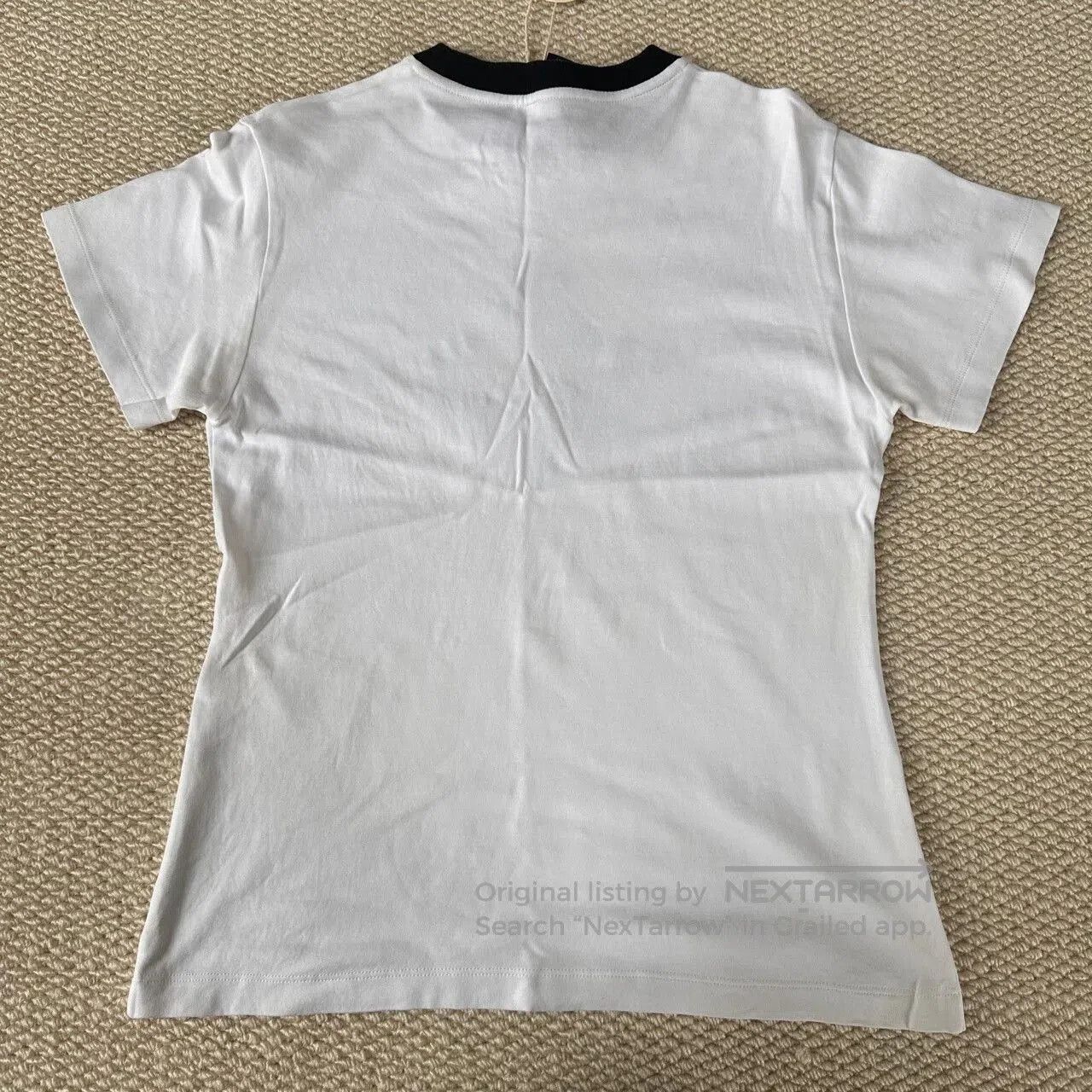 Louis Vuitton louis vuitton white letter print short sleeve t-shirt. Size S / US 4 / IT 40 - 2 Thumbnail