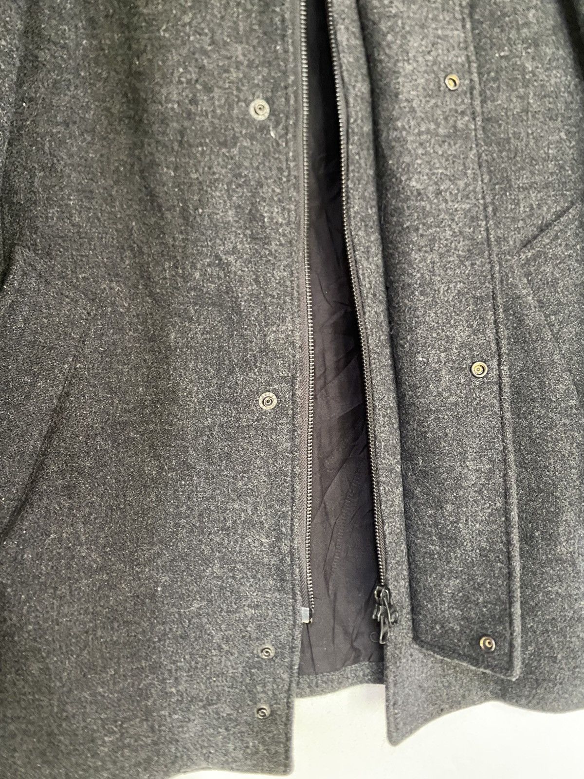 Designer × Issey Miyake × Zucca Zucca Wool Jacket Zipper By Isseymiyaki Size US M / EU 48-50 / 2 - 6 Thumbnail
