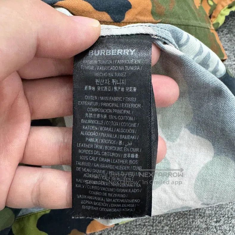 Burberry Burberry Camouflage Short Sleeve Shirt. Size US XXS / EU 40 - 5 Thumbnail