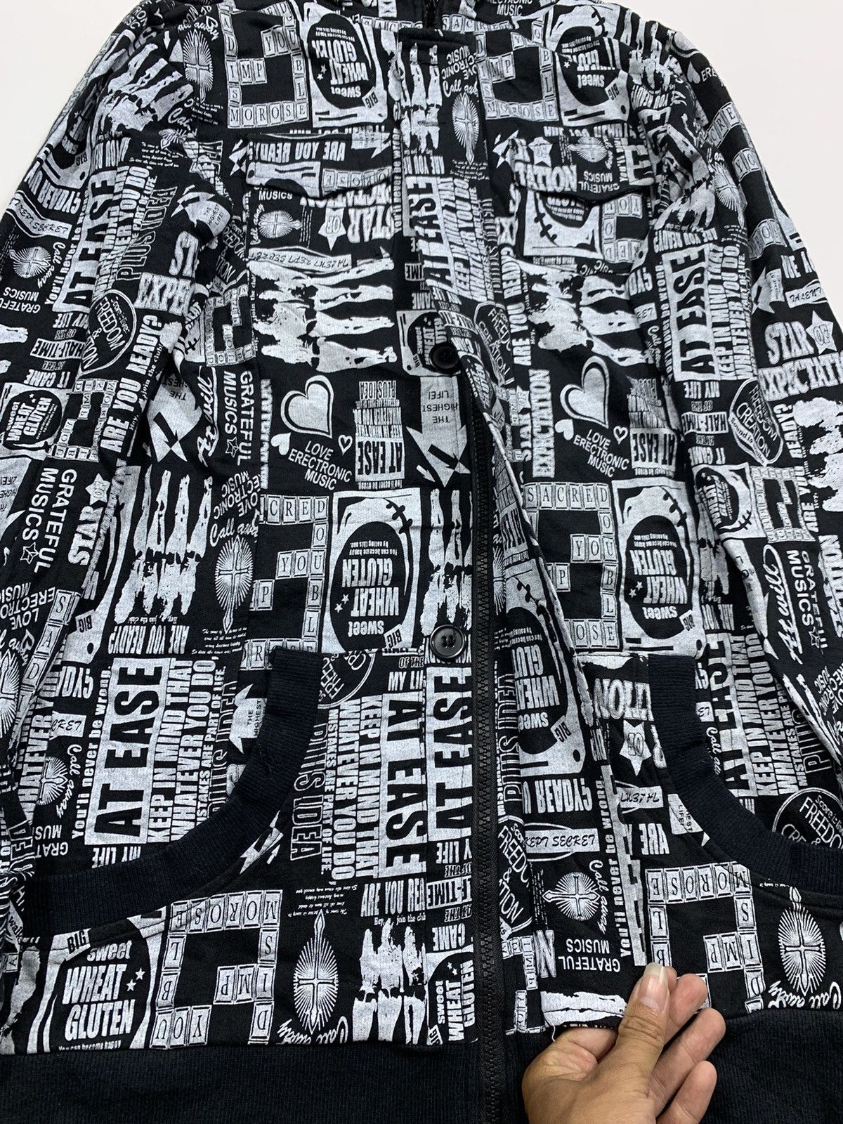 Hysteric Glamour × If Six Was Nine × Japanese Brand Faux Fur Hoodie punk gothic Ifsixwasnine lgb style Size US S / EU 44-46 / 1 - 3 Thumbnail