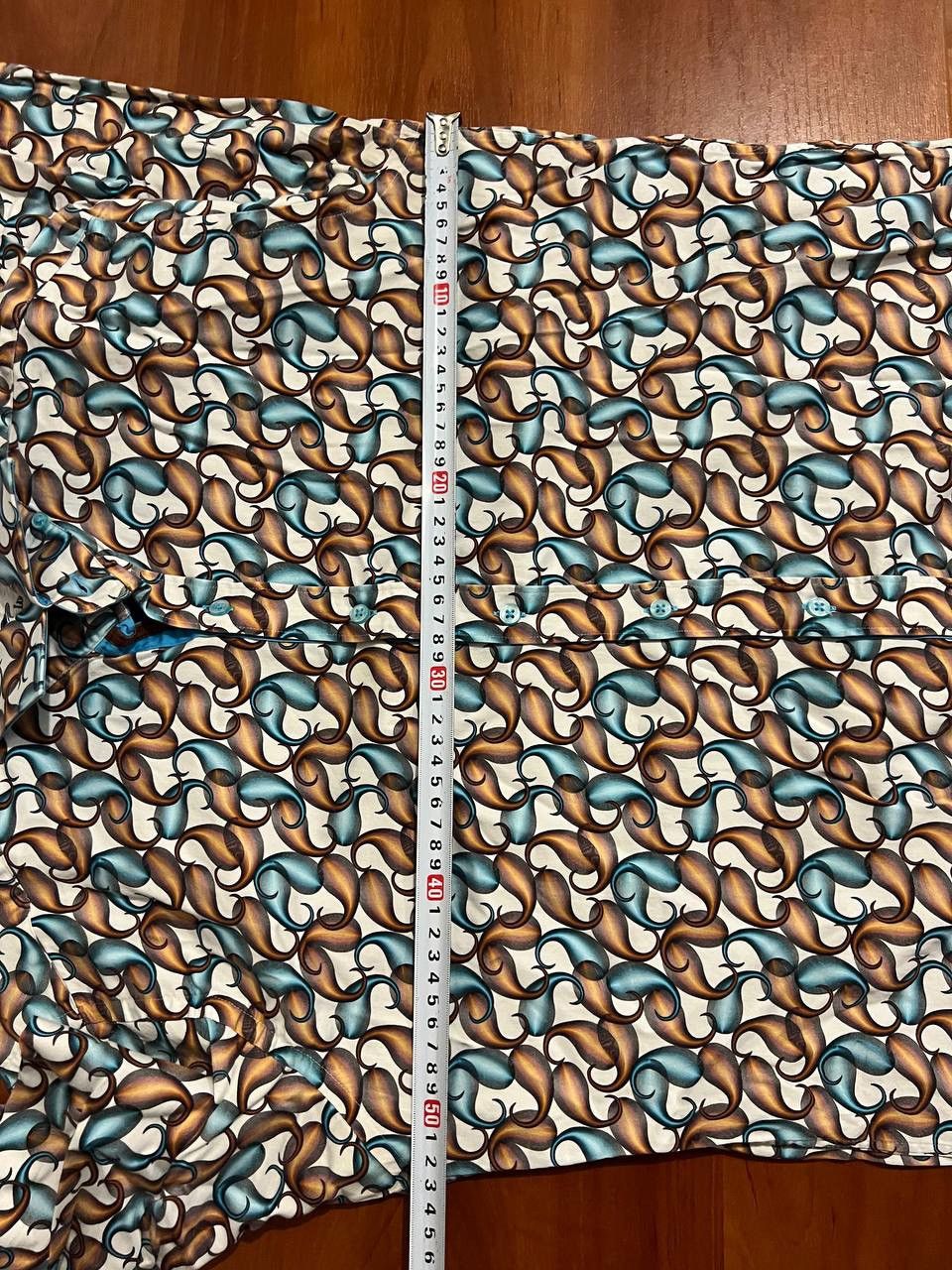 Other CLAUDIO LUGLI COUTURE ABSTRACT BUTTON RARE SHIRT SIZE L Size US L / EU 52-54 / 3 - 11 Thumbnail