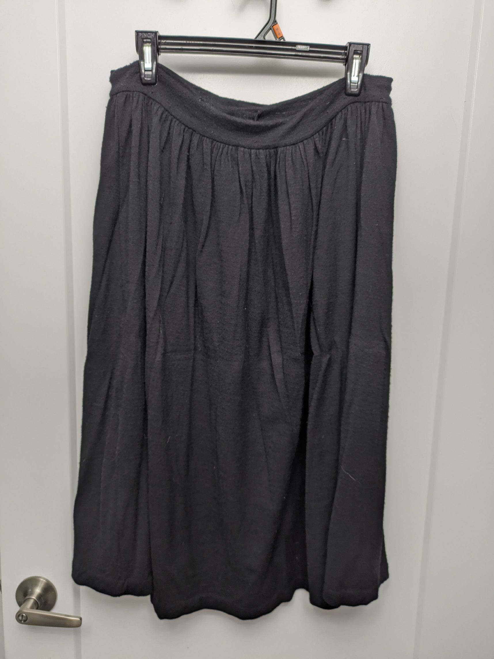 Yohji Yamamoto Y's Yohji Yamamoto Wool Midi Skirt Size 32" / US 10 / IT 46 - 1 Thumbnail