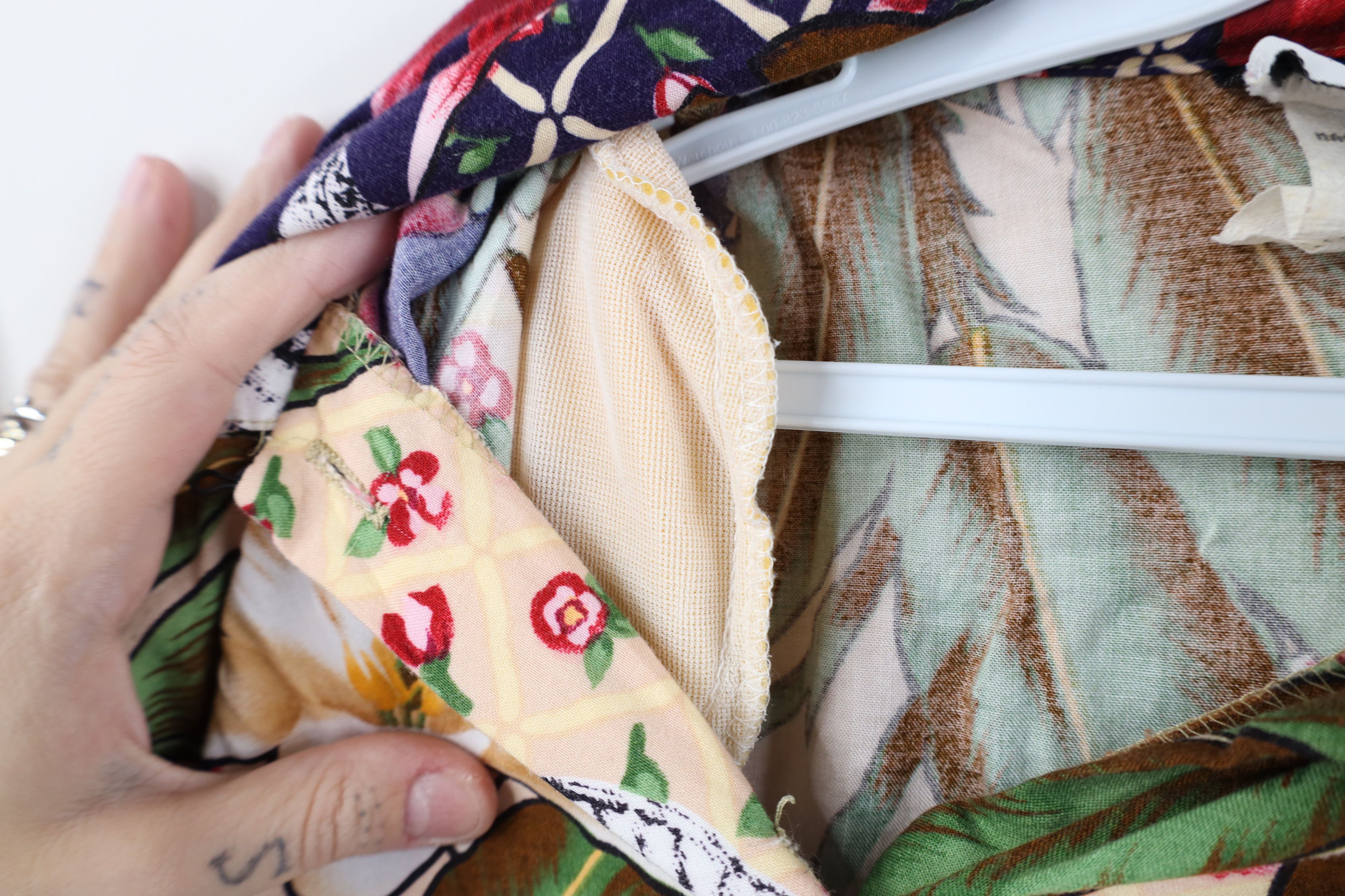 Vintage Vintage 90s Streetwear Flower Hawaiian Button Shirt USA Size L / US 10 / IT 46 - 8 Thumbnail